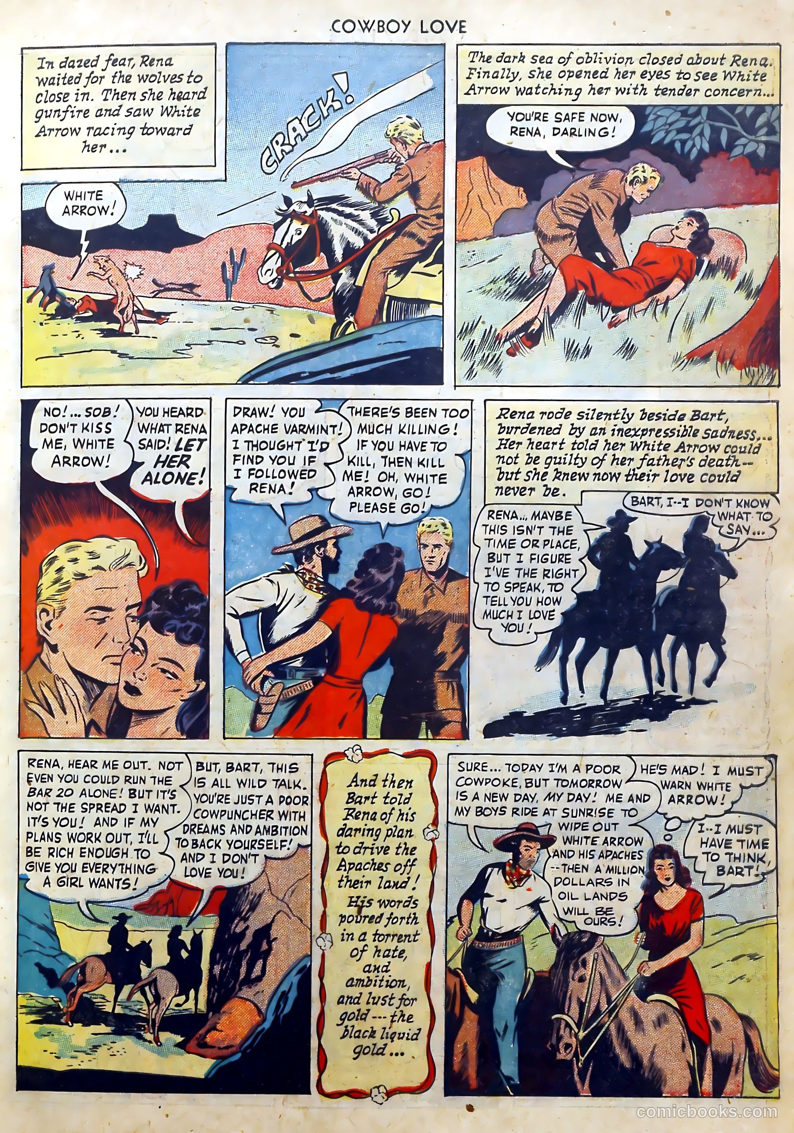Cowboy Love #6 (1949) — page 15 of 52