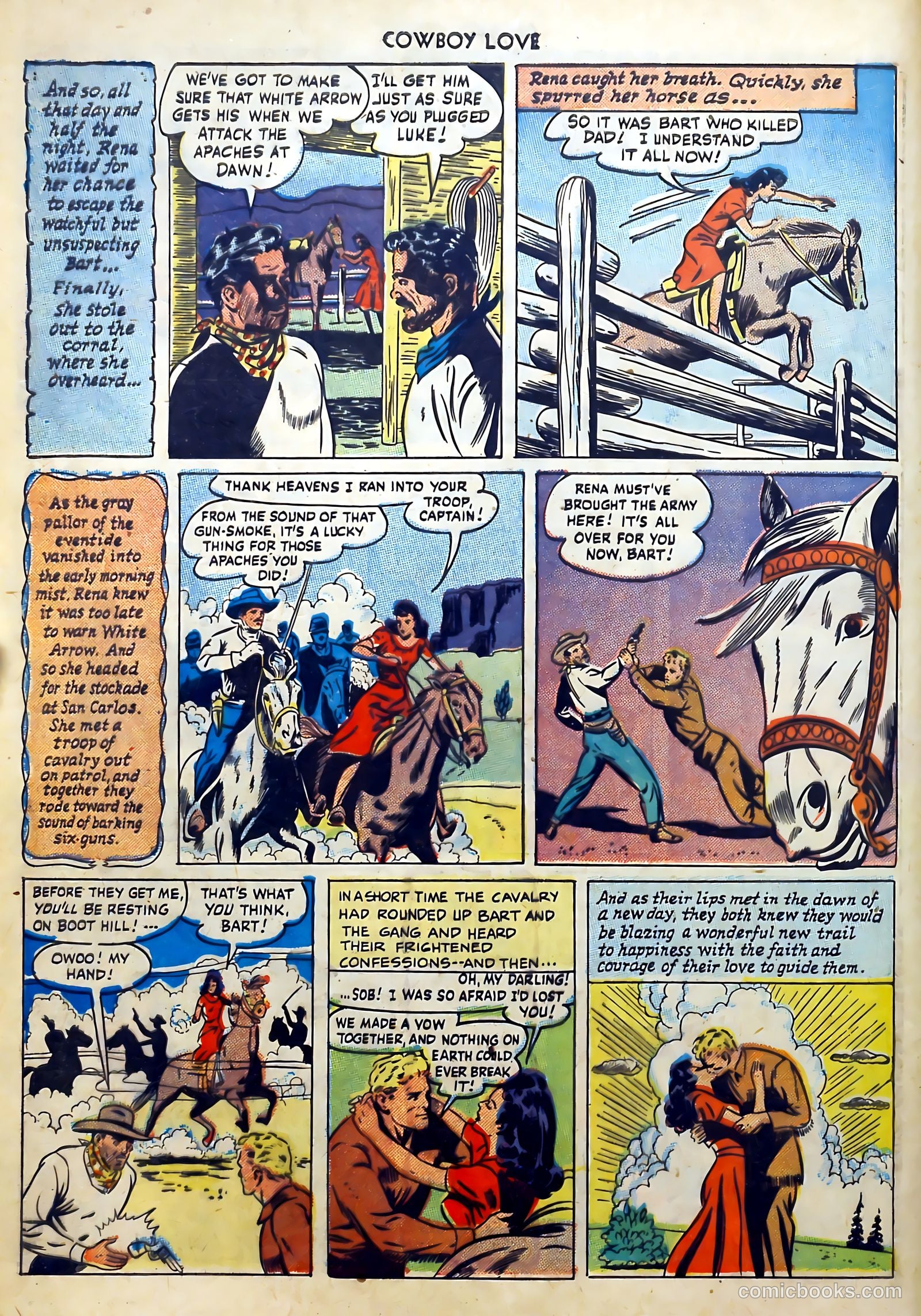 Cowboy Love #6 (1949) — page 16 of 52