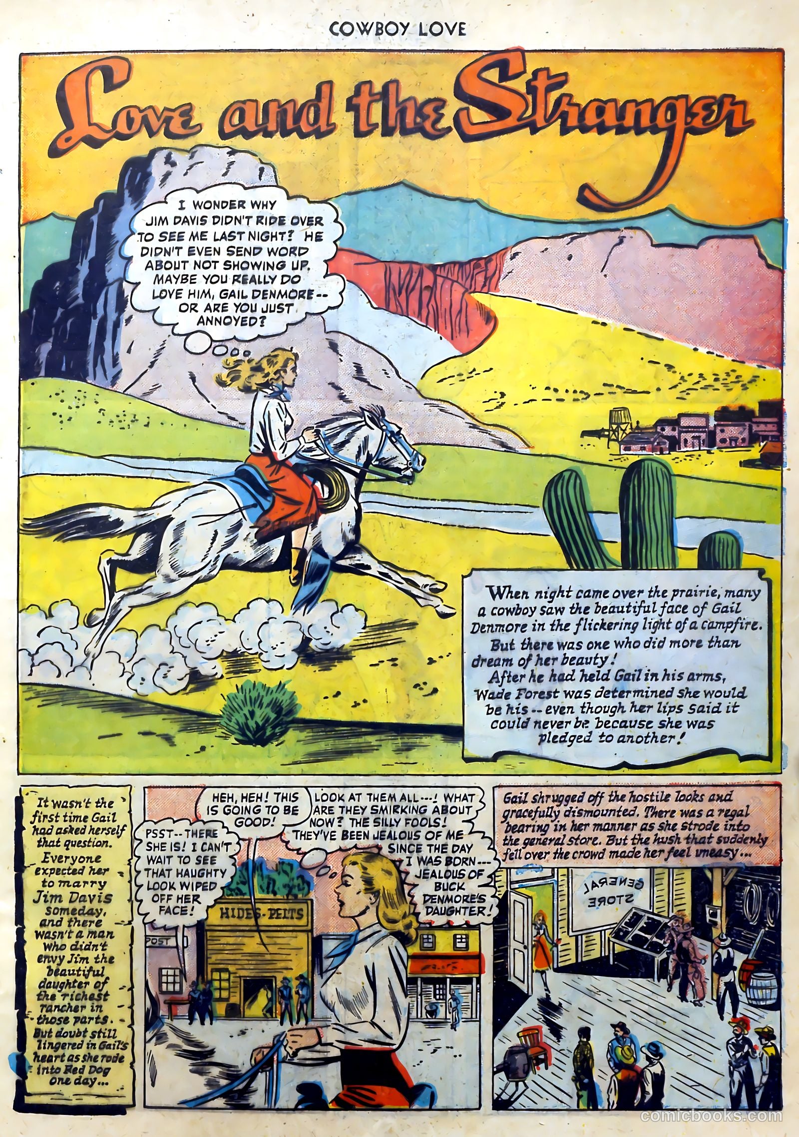 Cowboy Love #6 (1949) — page 17 of 52