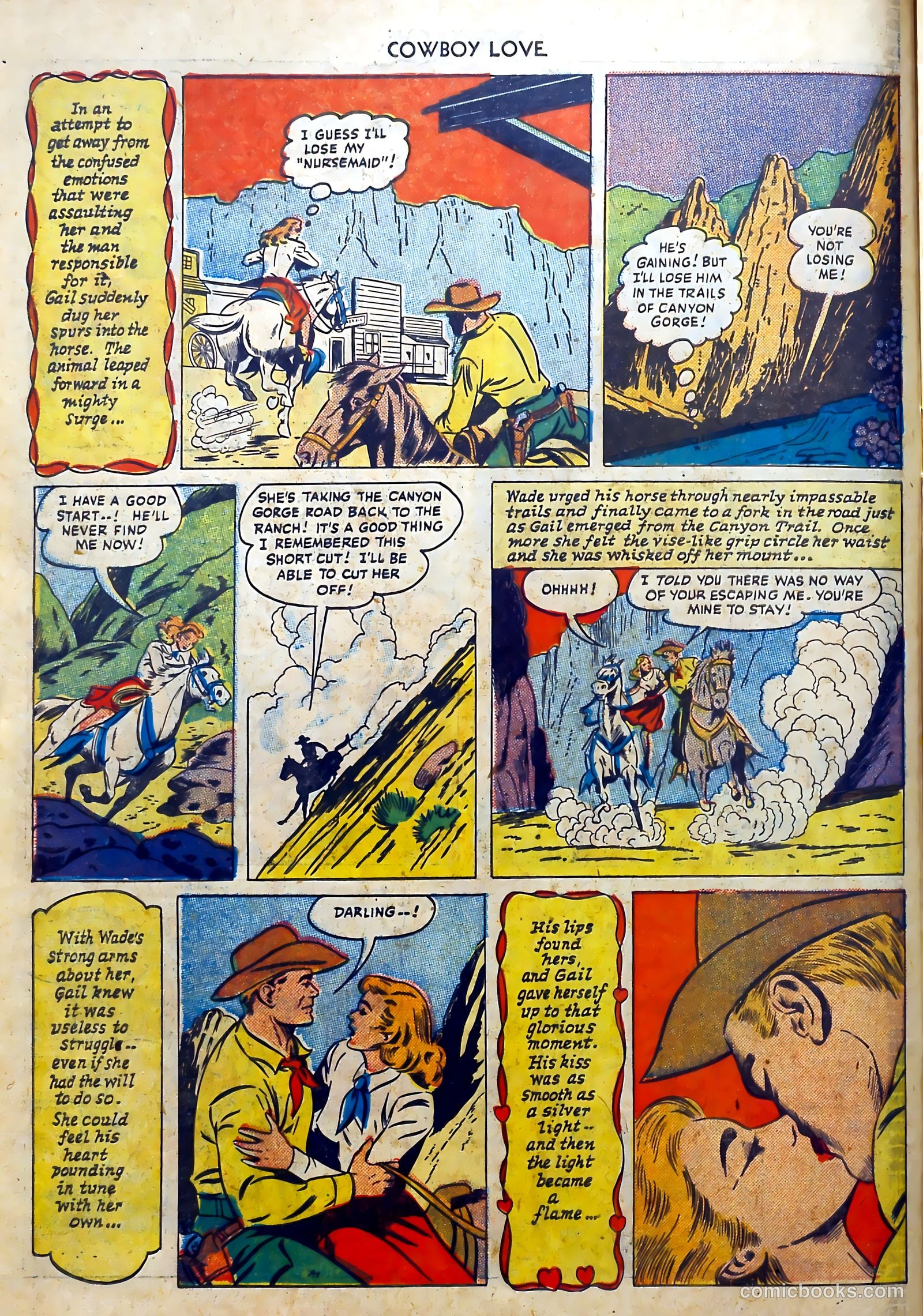 Cowboy Love #6 (1949) — page 20 of 52
