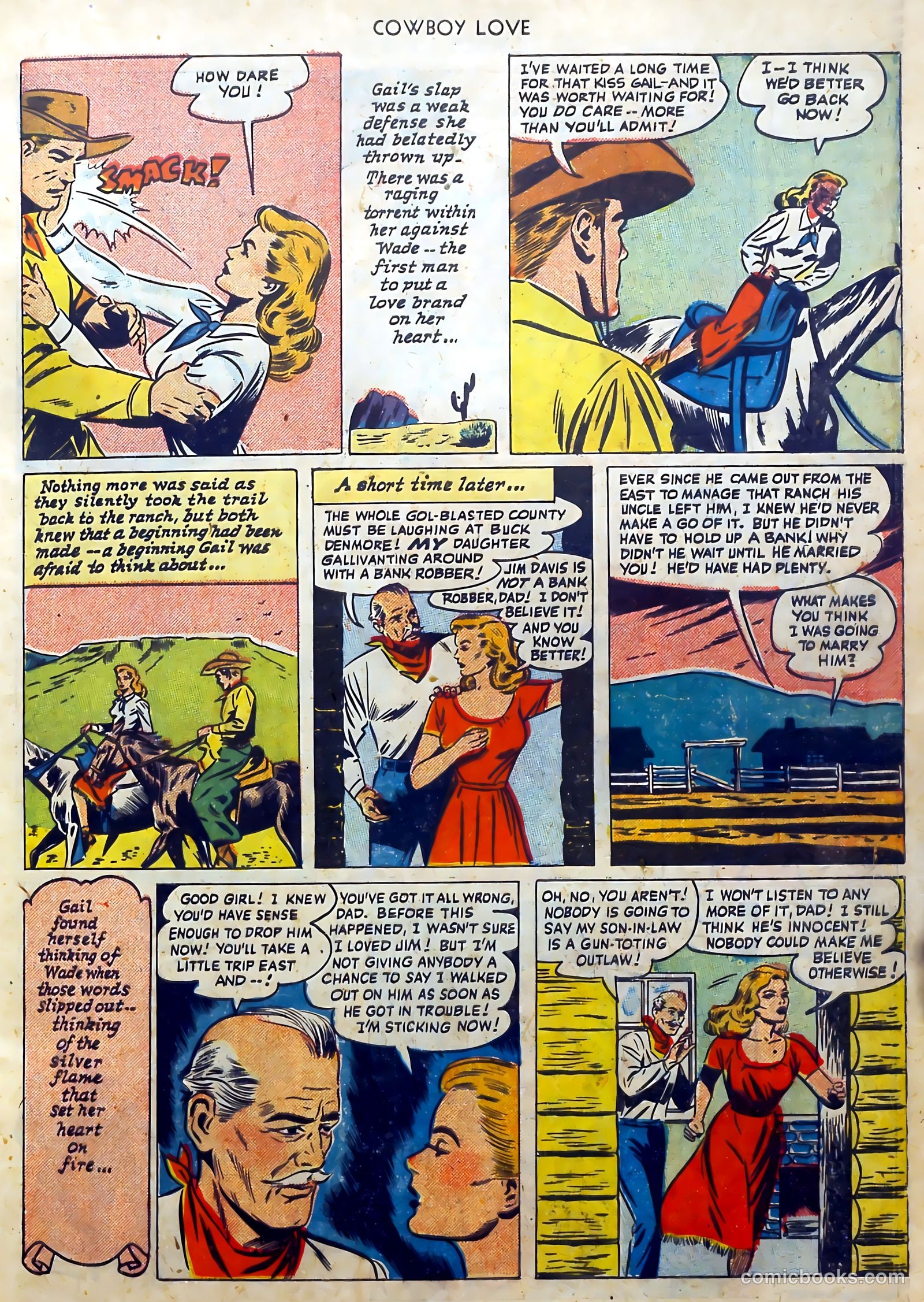 Cowboy Love #6 (1949) — page 21 of 52