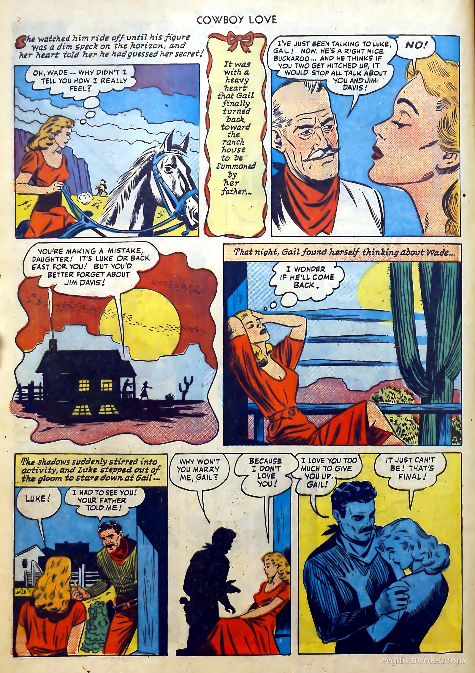 Cowboy Love #6 (1949) — page 24 of 52