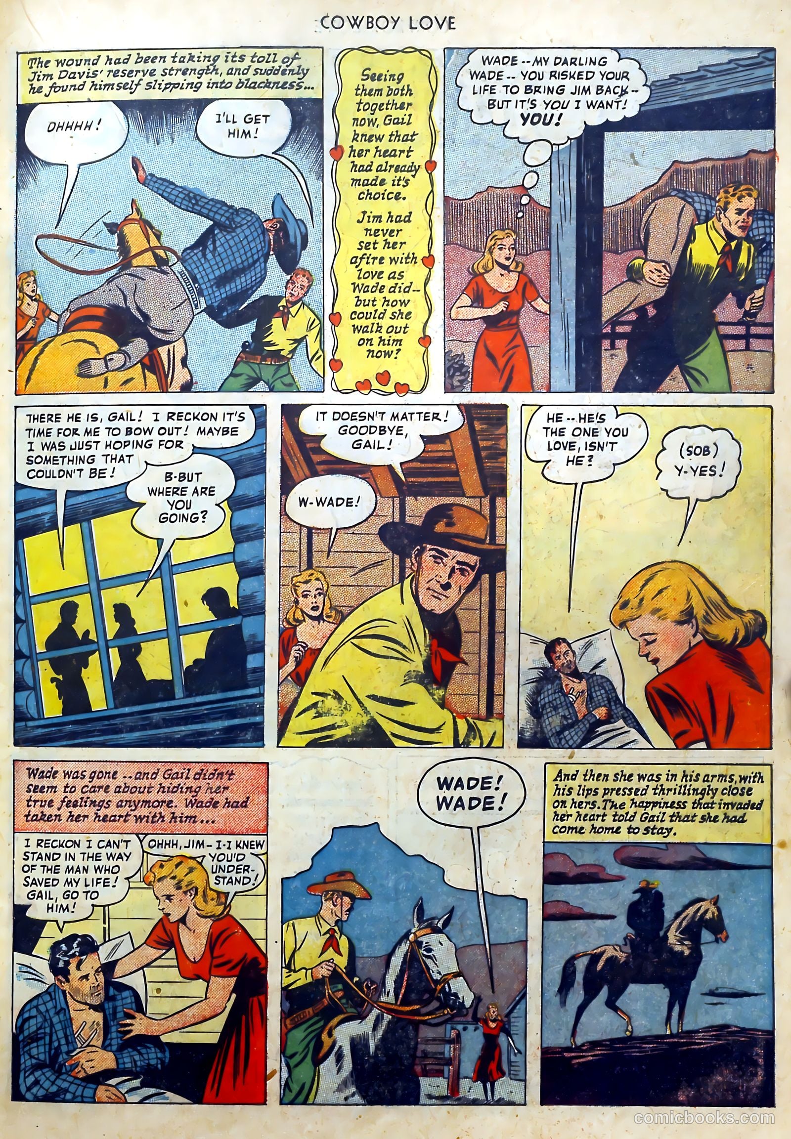 Cowboy Love #6 (1949) — page 27 of 52