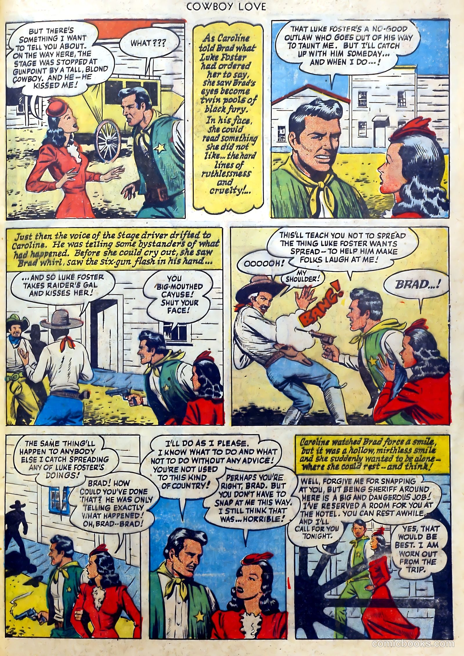 Cowboy Love #6 (1949) — page 31 of 52