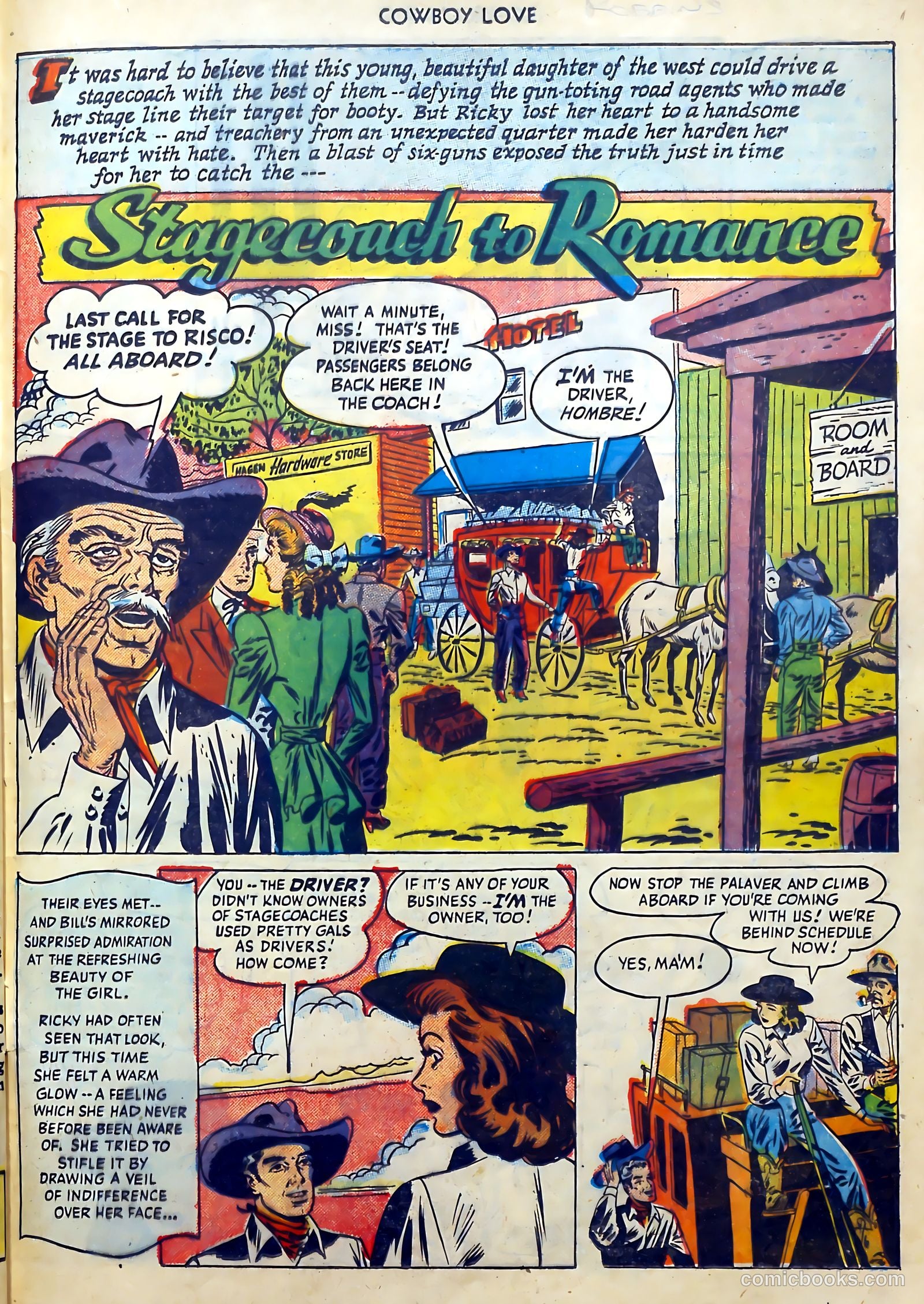 Cowboy Love #6 (1949) — page 41 of 52