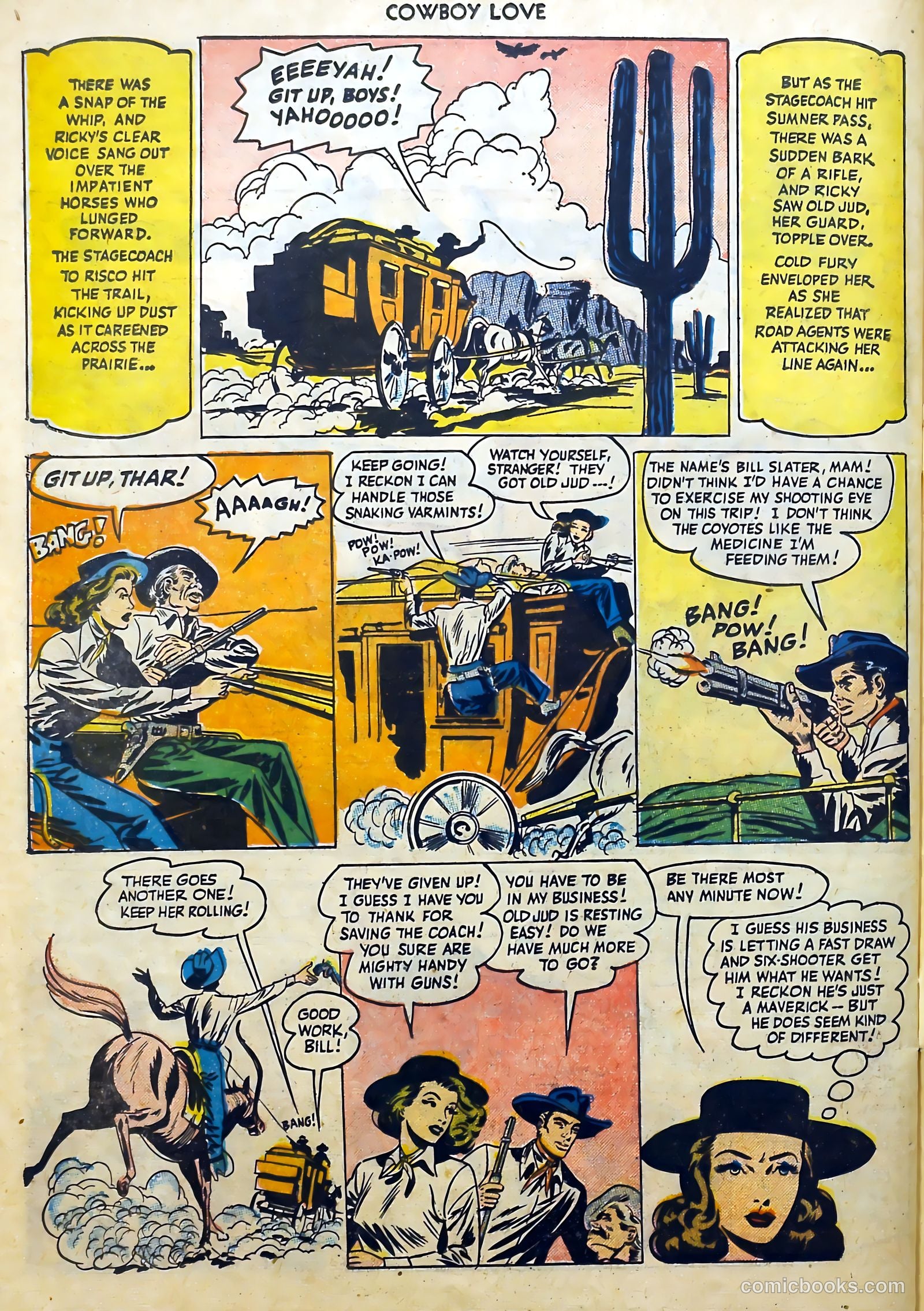 Cowboy Love #6 (1949) — page 42 of 52