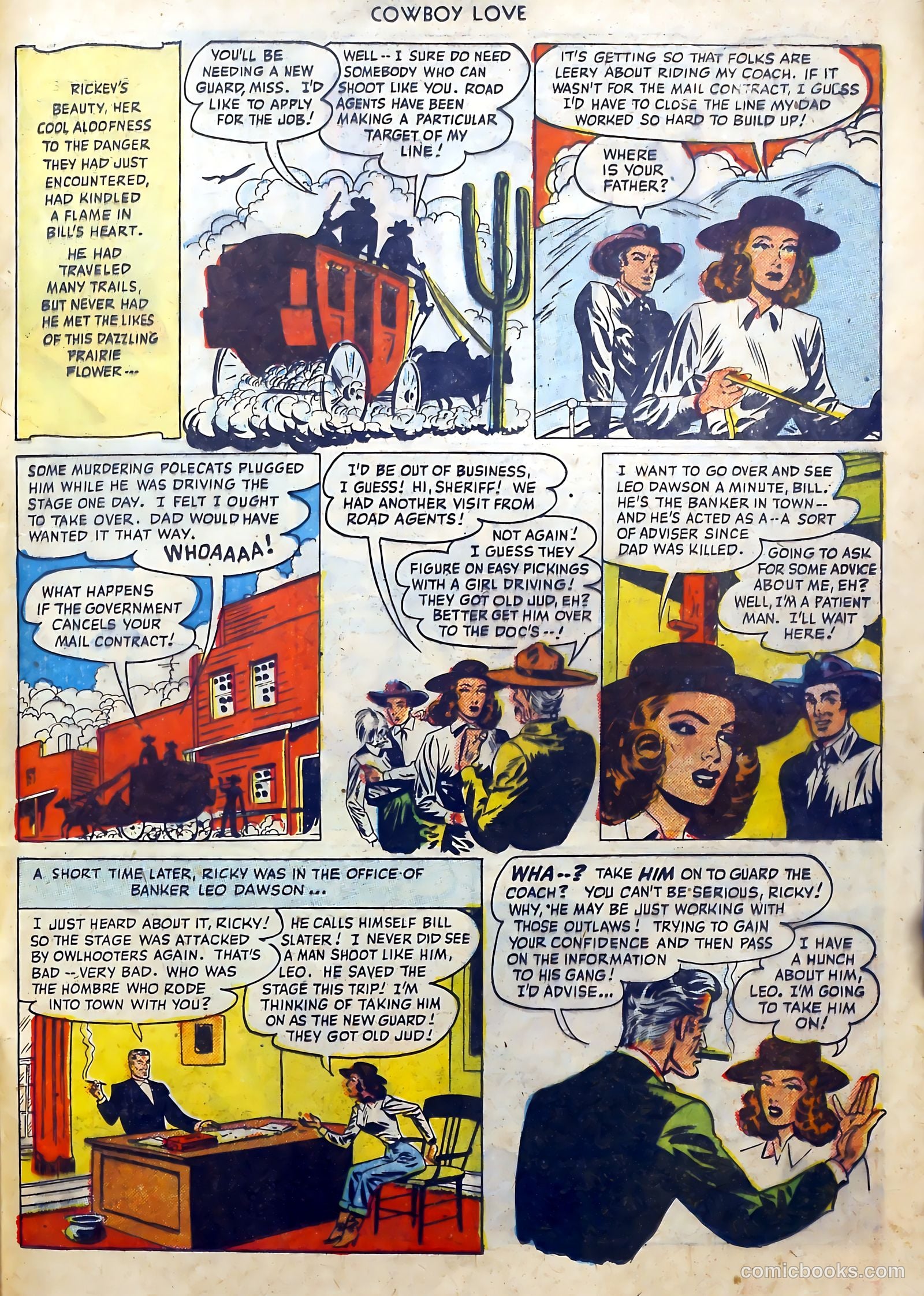 Cowboy Love #6 (1949) — page 43 of 52