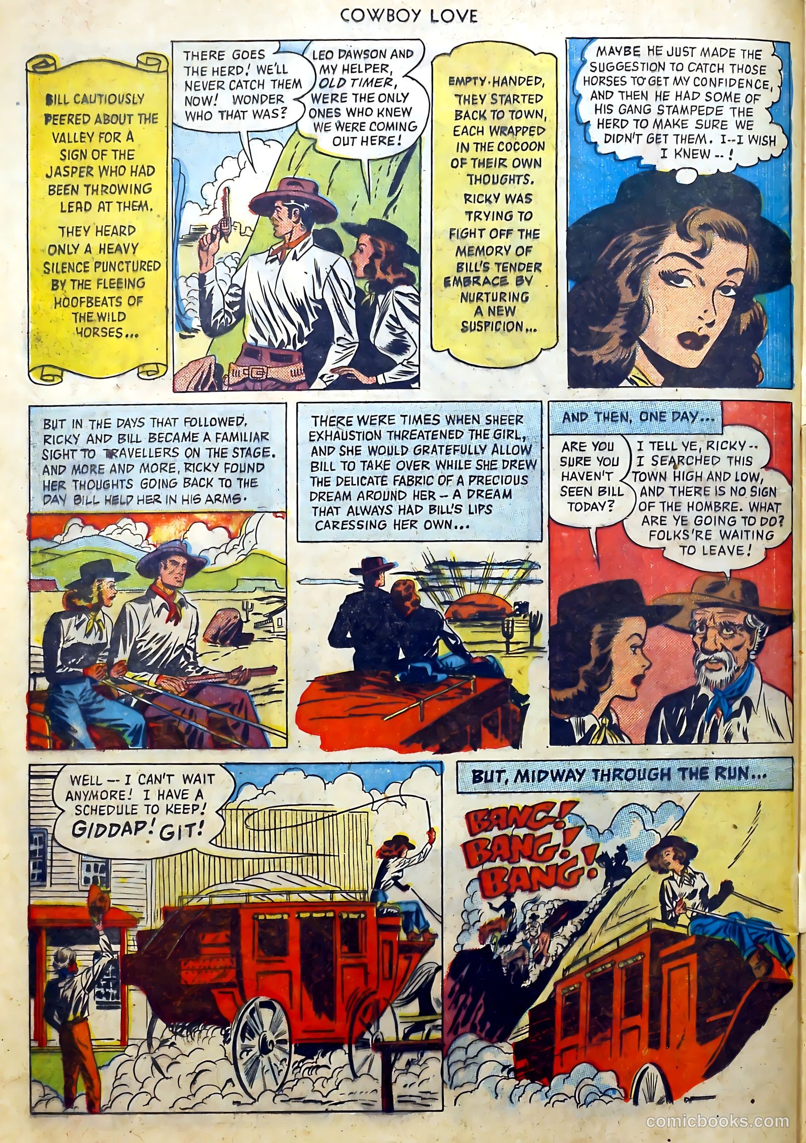 Cowboy Love #6 (1949) — page 46 of 52