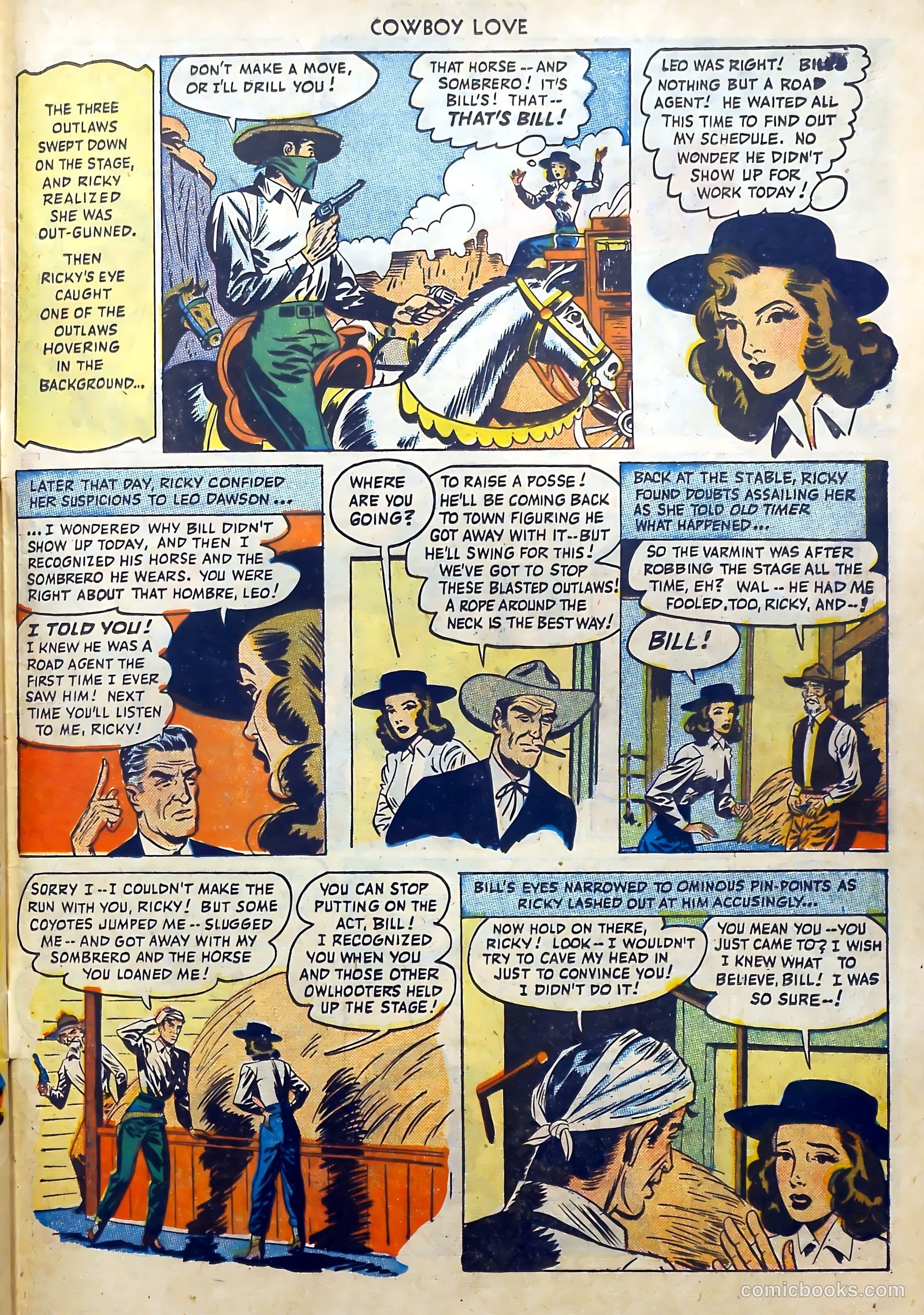 Cowboy Love #6 (1949) — page 47 of 52