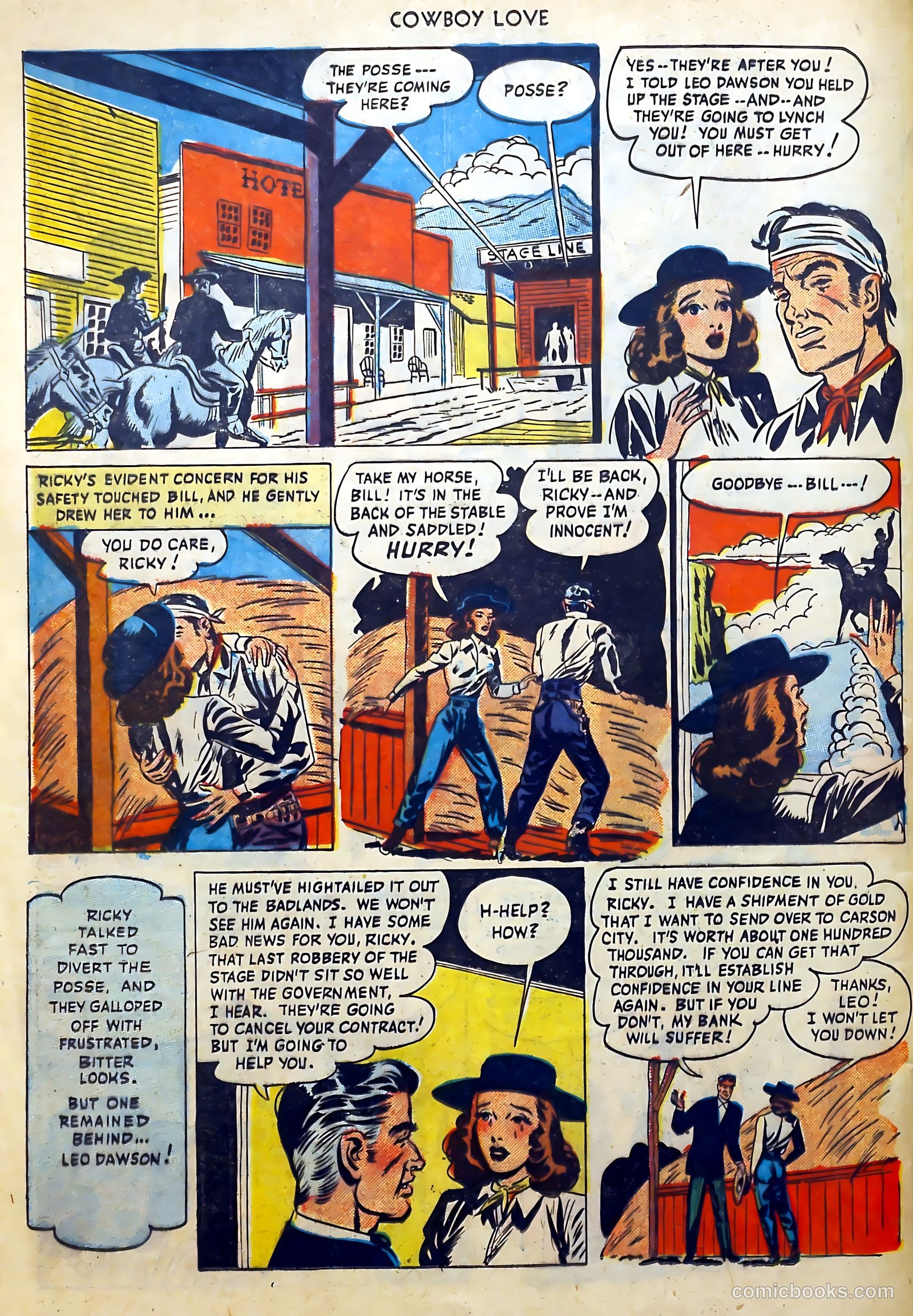 Cowboy Love #6 (1949) — page 48 of 52
