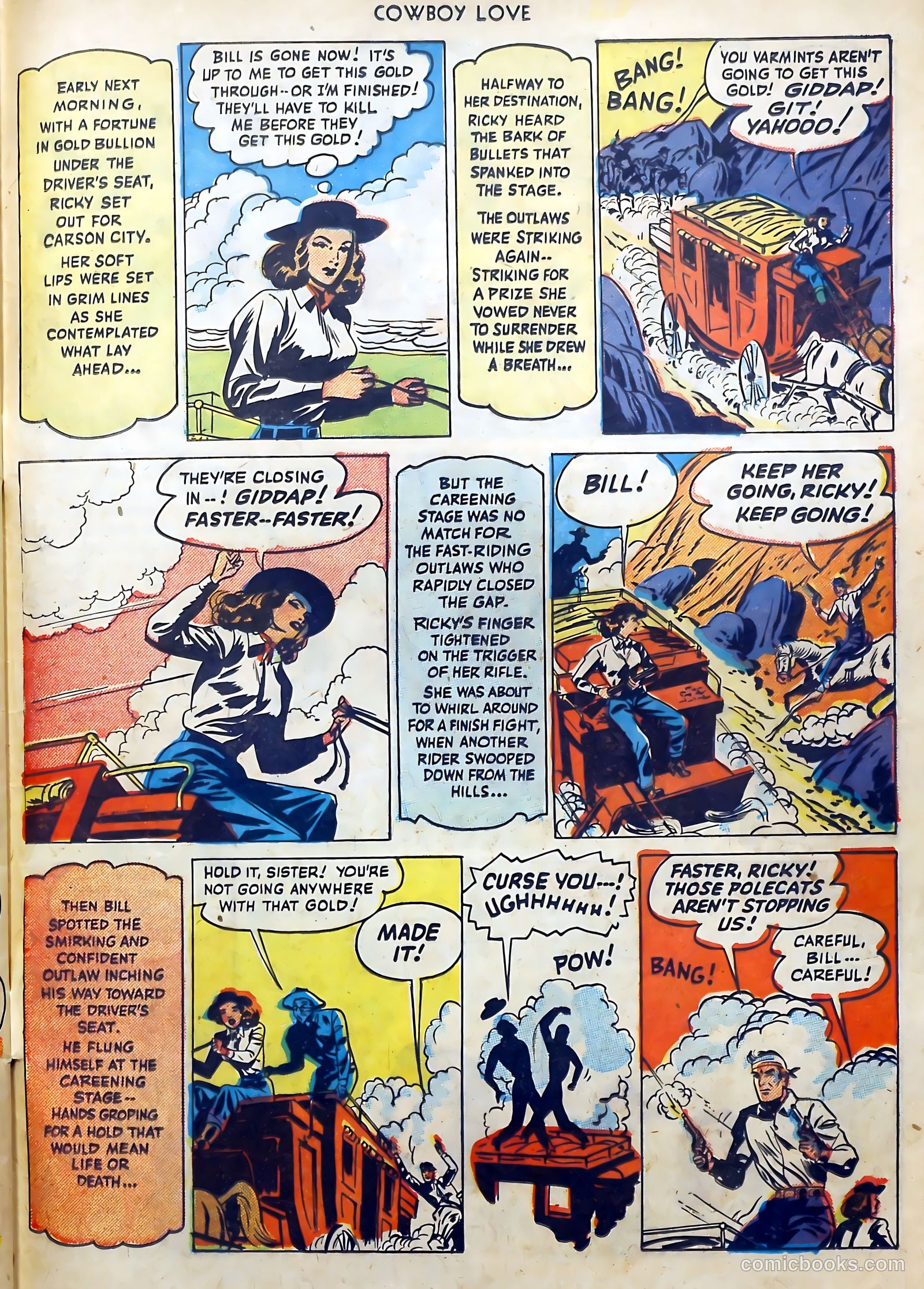Cowboy Love #6 (1949) — page 49 of 52