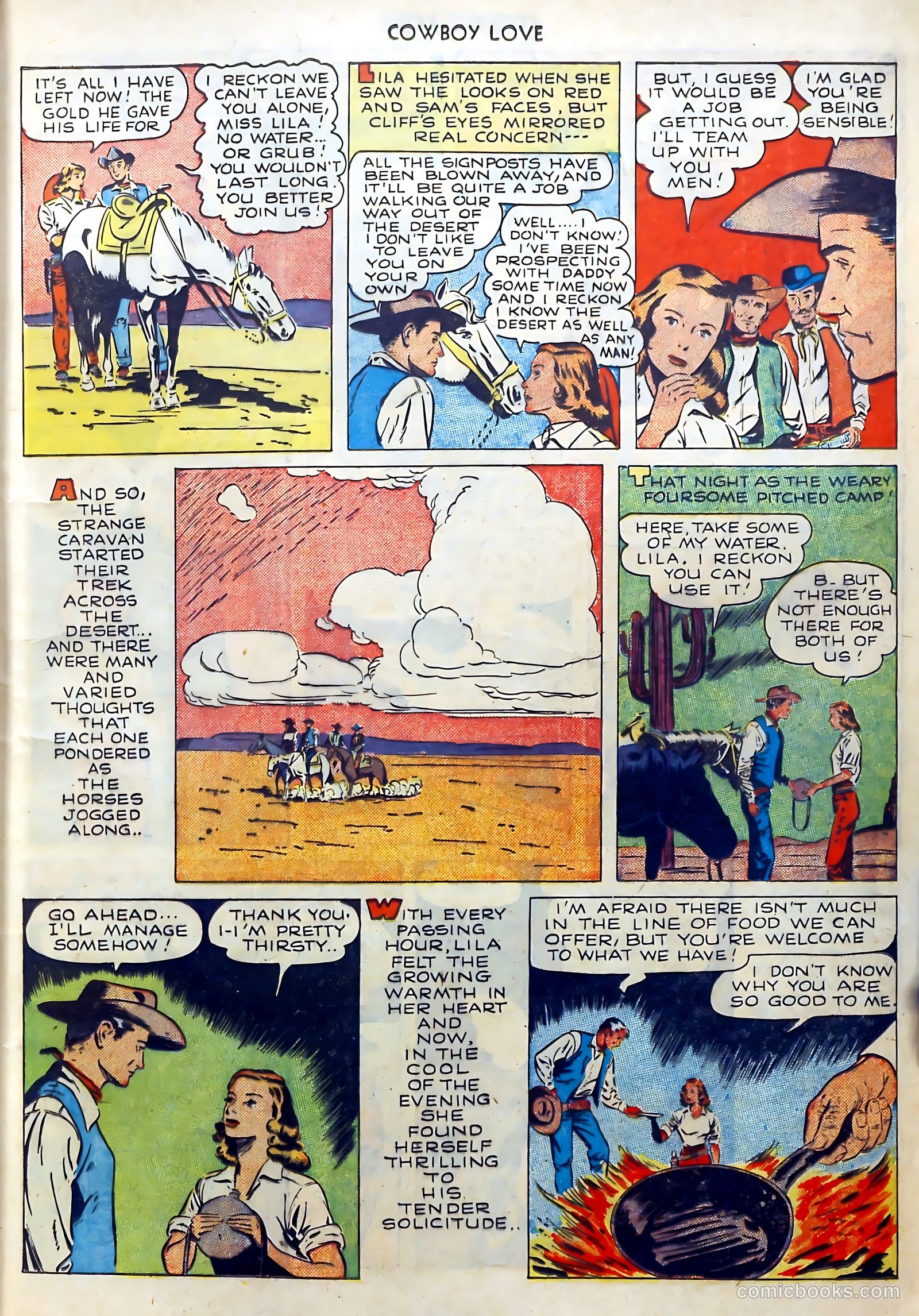 Cowboy Love #7 (1950) — page 5 of 52