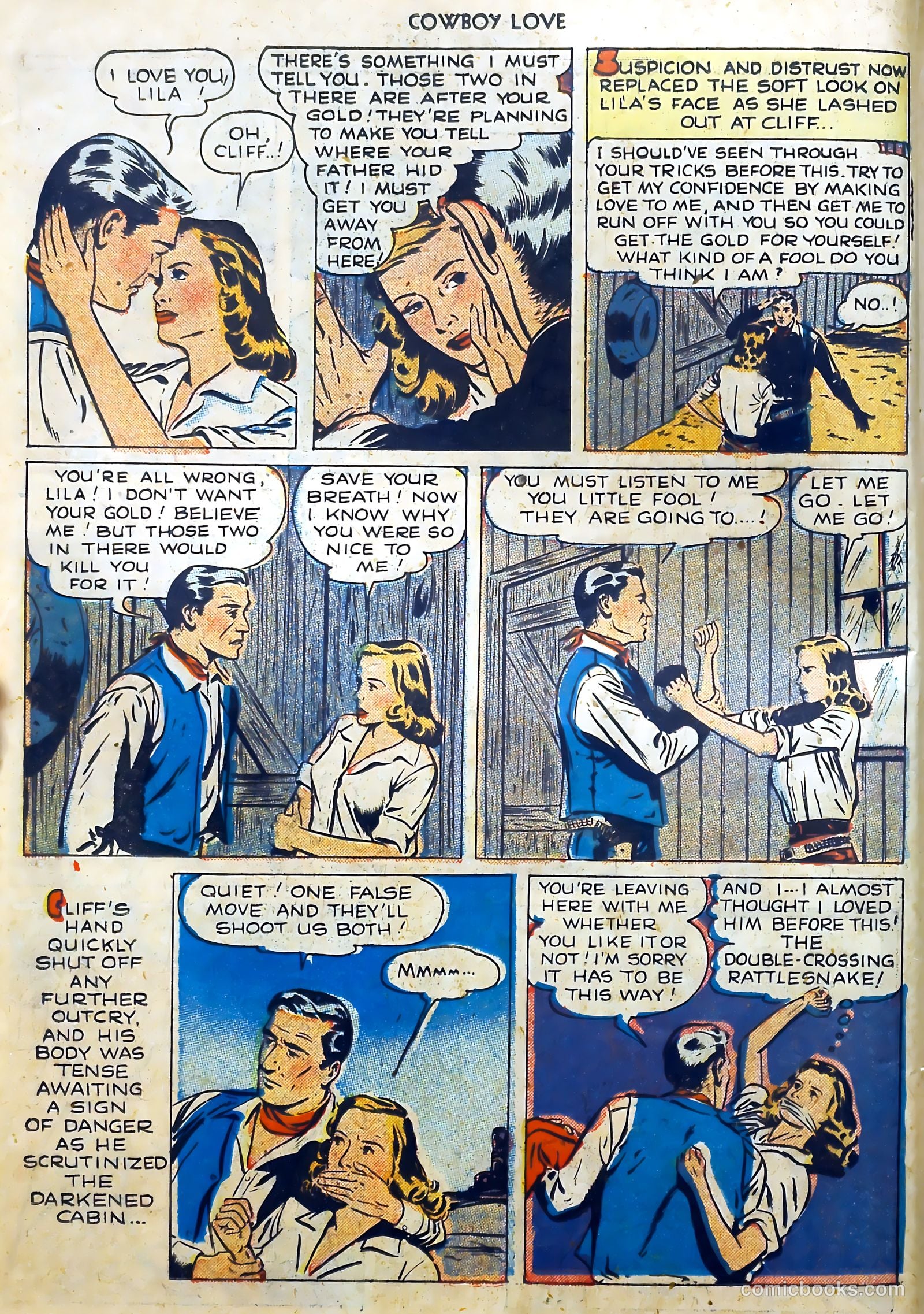 Cowboy Love #7 (1950) — page 8 of 52