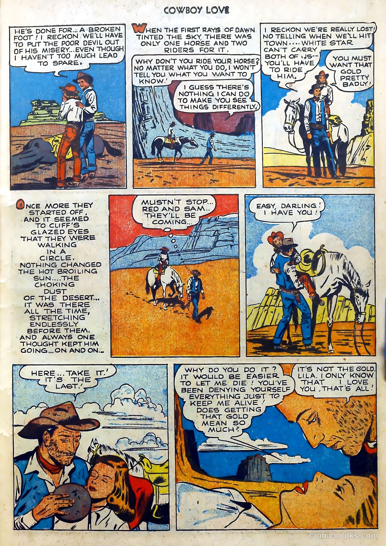 Cowboy Love #7 (1950) — page 11 of 52