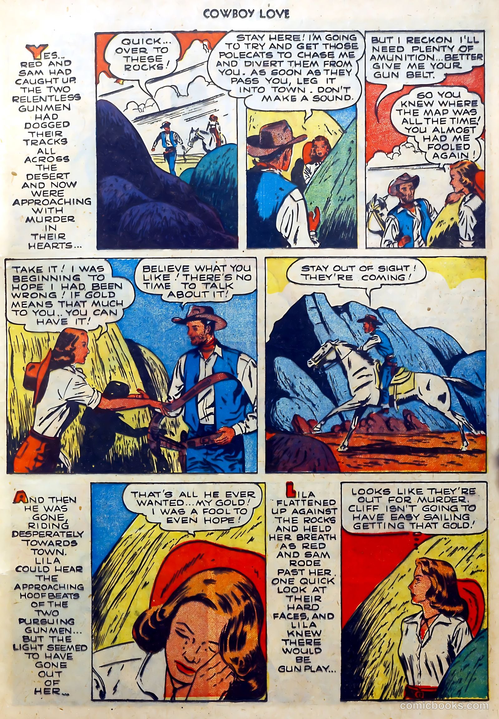 Cowboy Love #7 (1950) — page 13 of 52