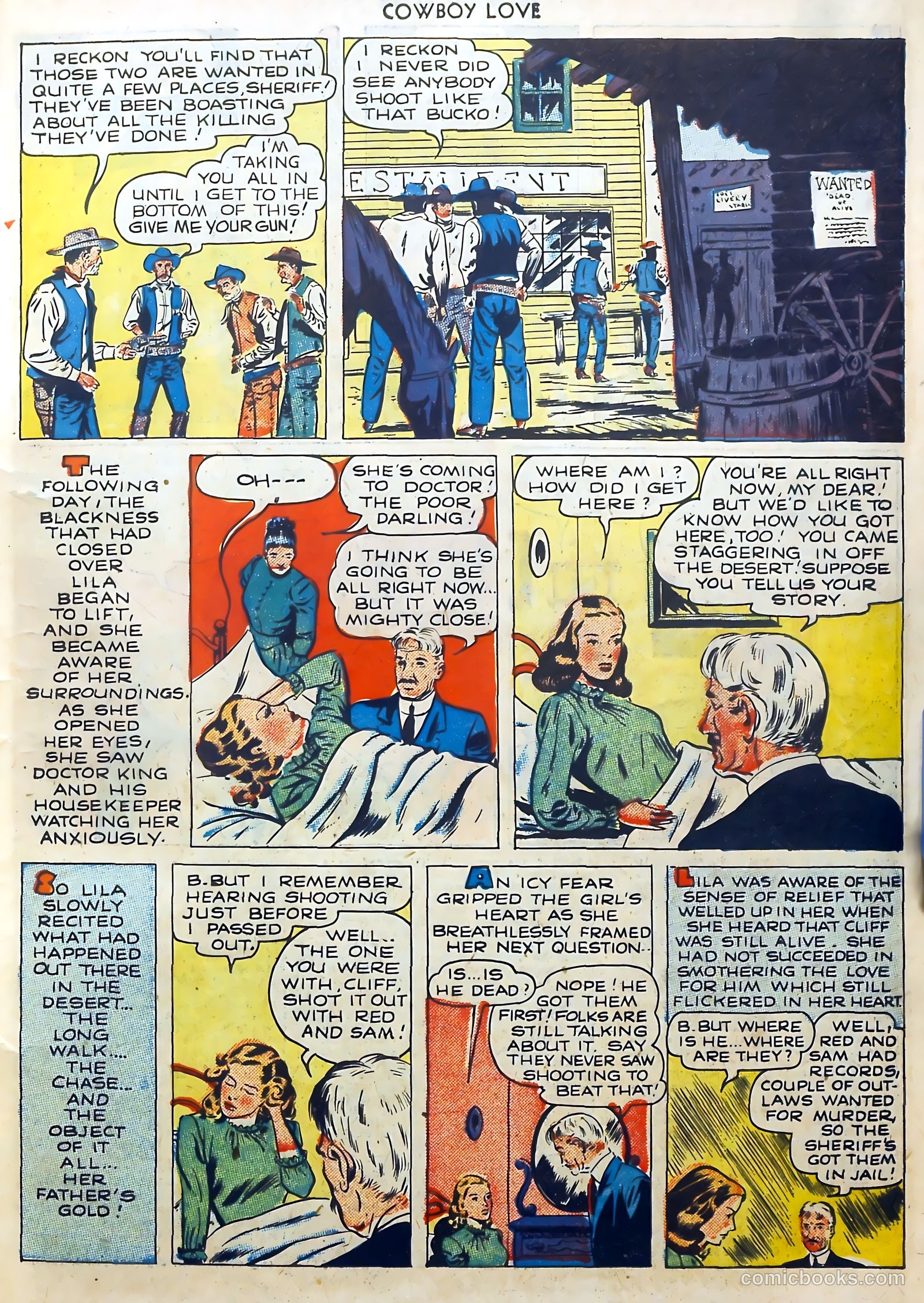 Cowboy Love #7 (1950) — page 15 of 52