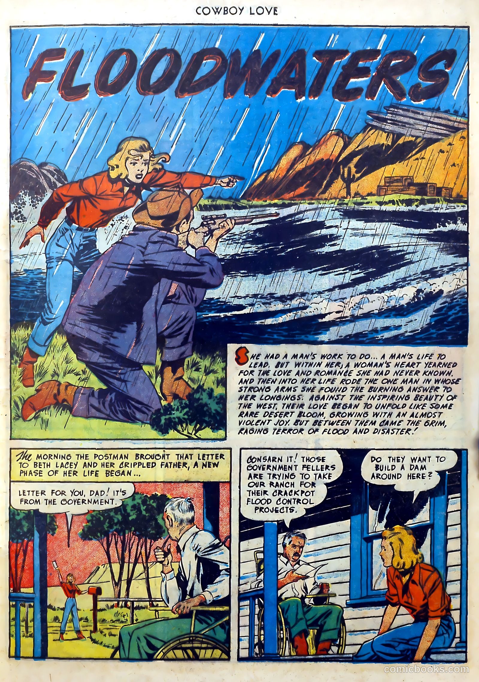 Cowboy Love #7 (1950) — page 17 of 52