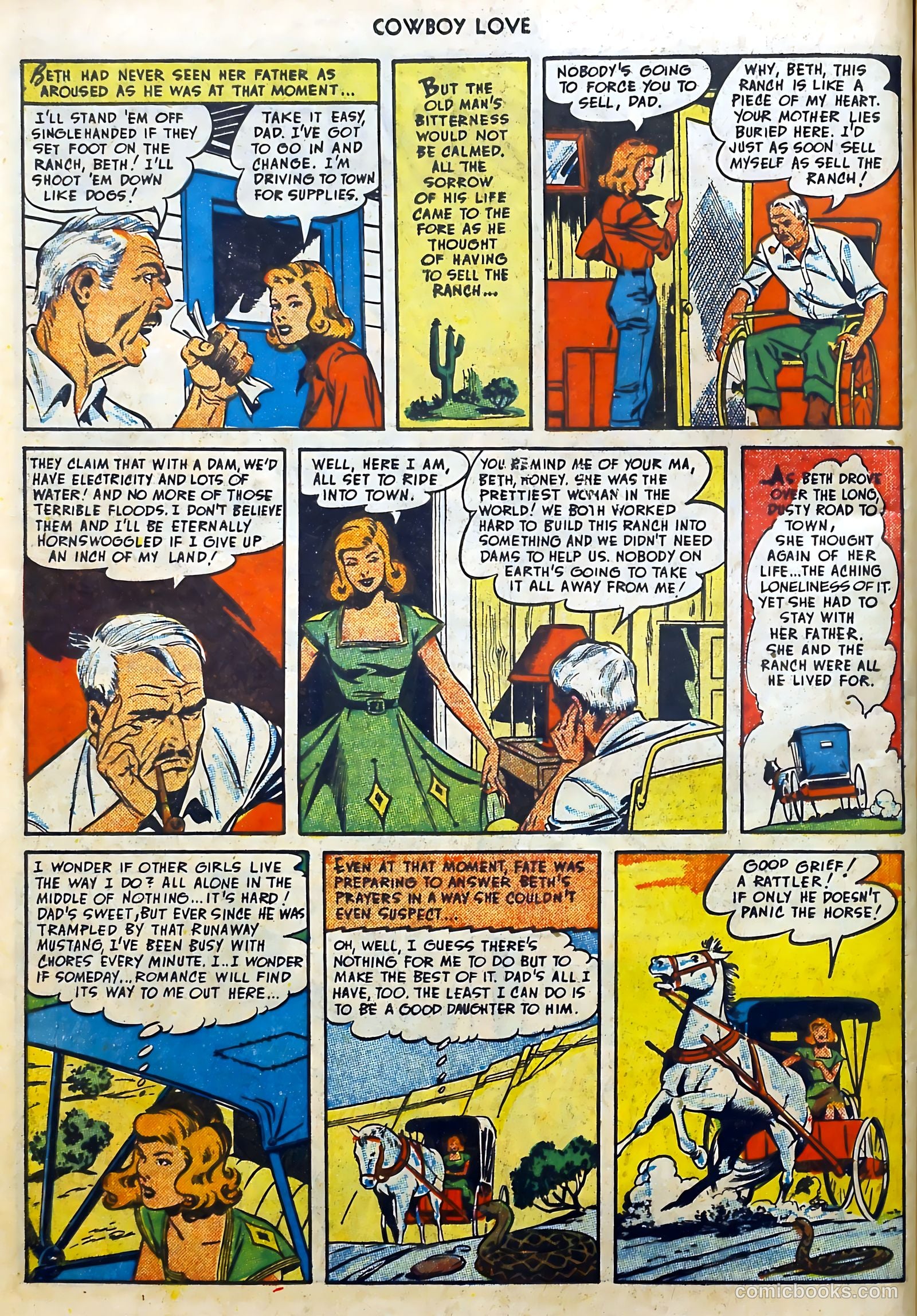 Cowboy Love #7 (1950) — page 18 of 52