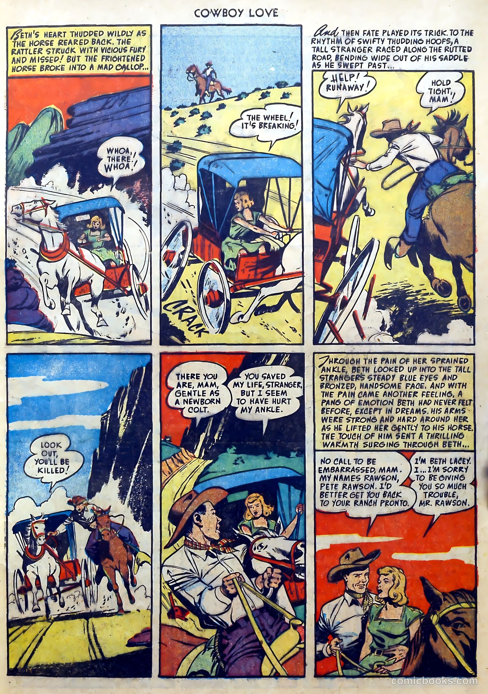 Cowboy Love #7 (1950) — page 19 of 52