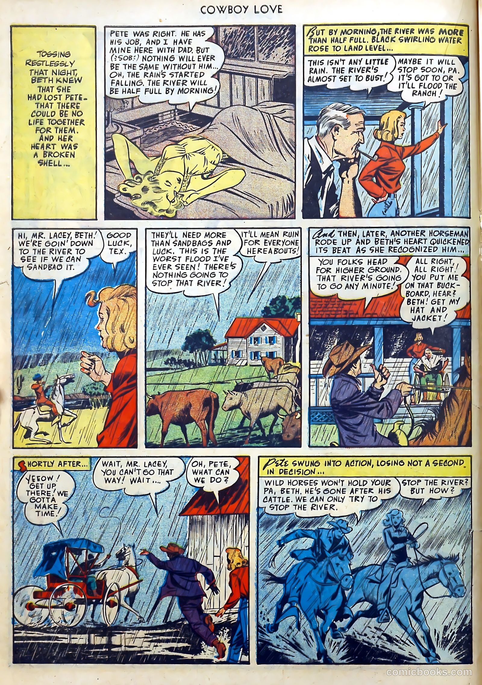 Cowboy Love #7 (1950) — page 24 of 52