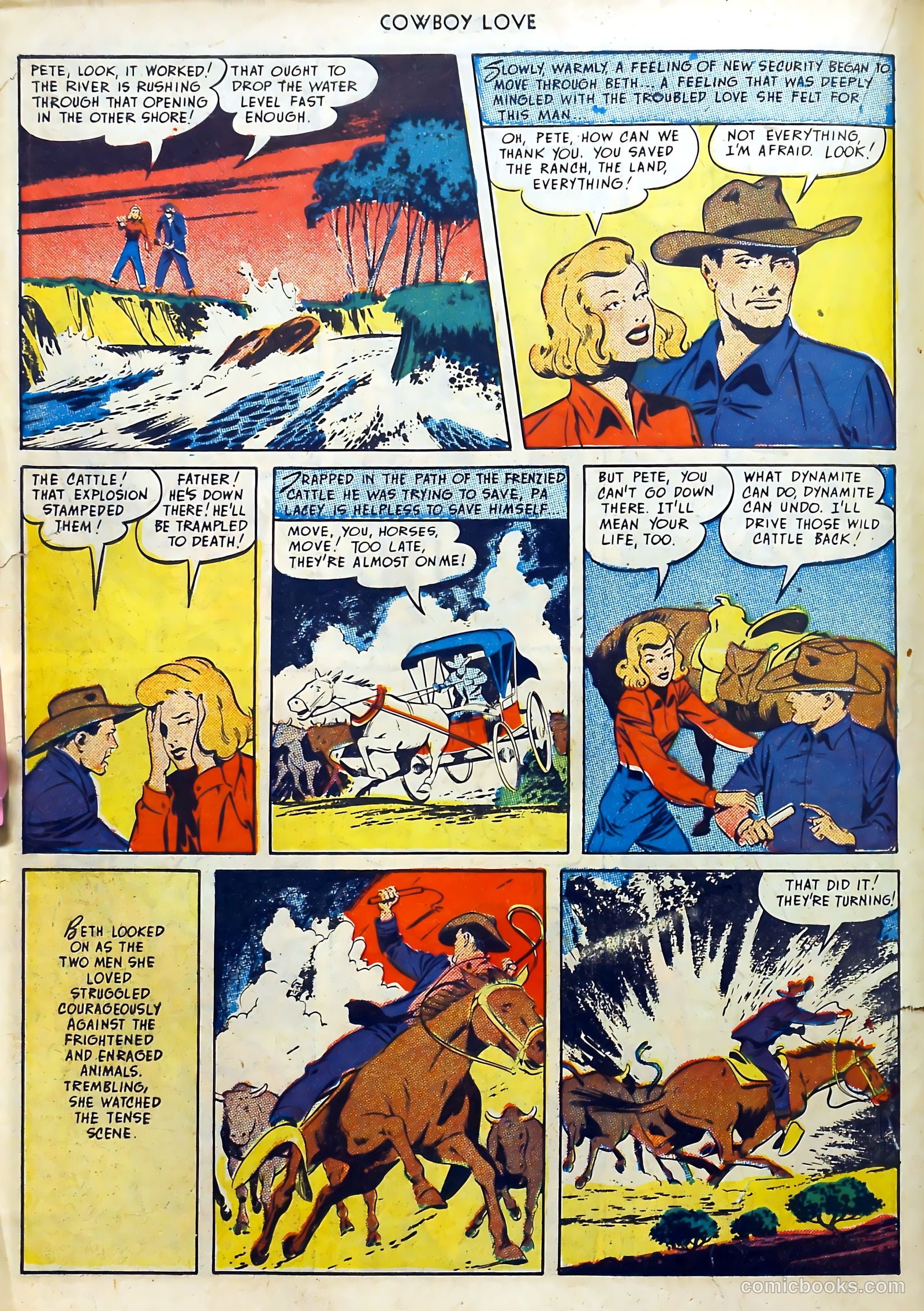 Cowboy Love #7 (1950) — page 26 of 52