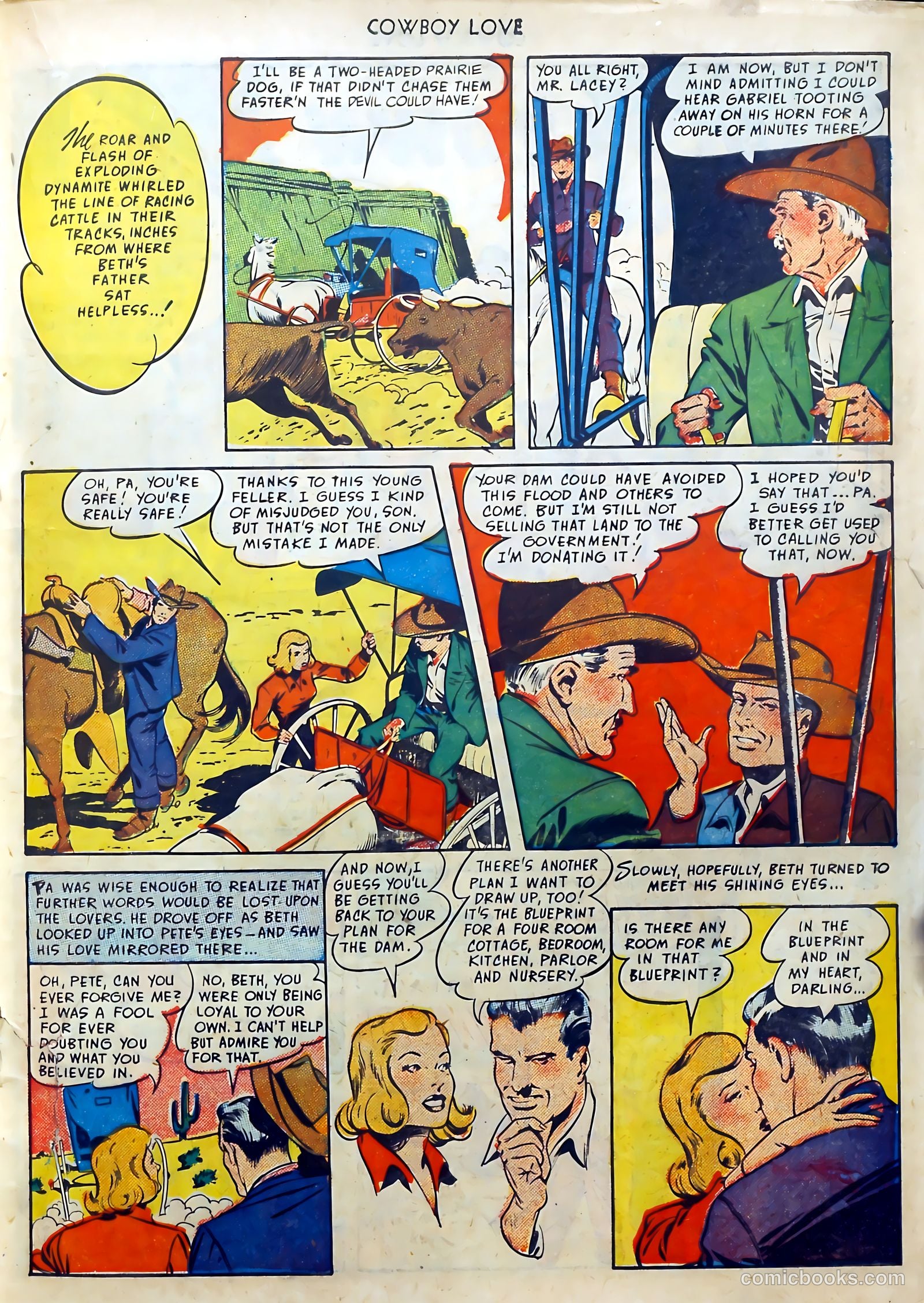 Cowboy Love #7 (1950) — page 27 of 52