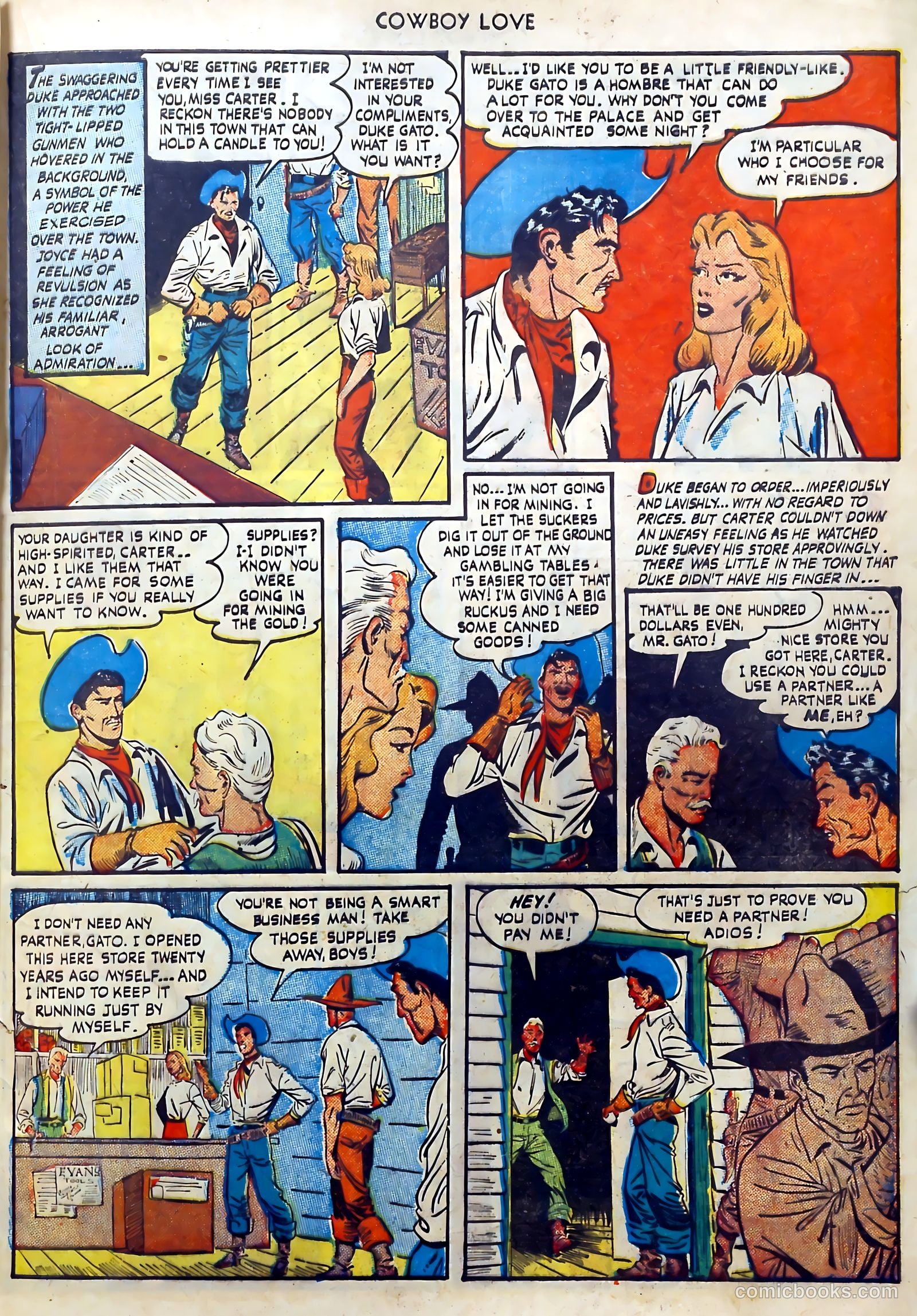 Cowboy Love #7 (1950) — page 29 of 52