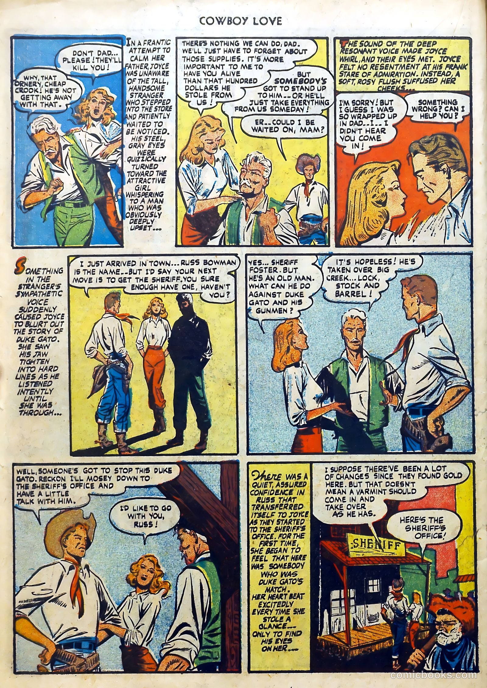 Cowboy Love #7 (1950) — page 30 of 52