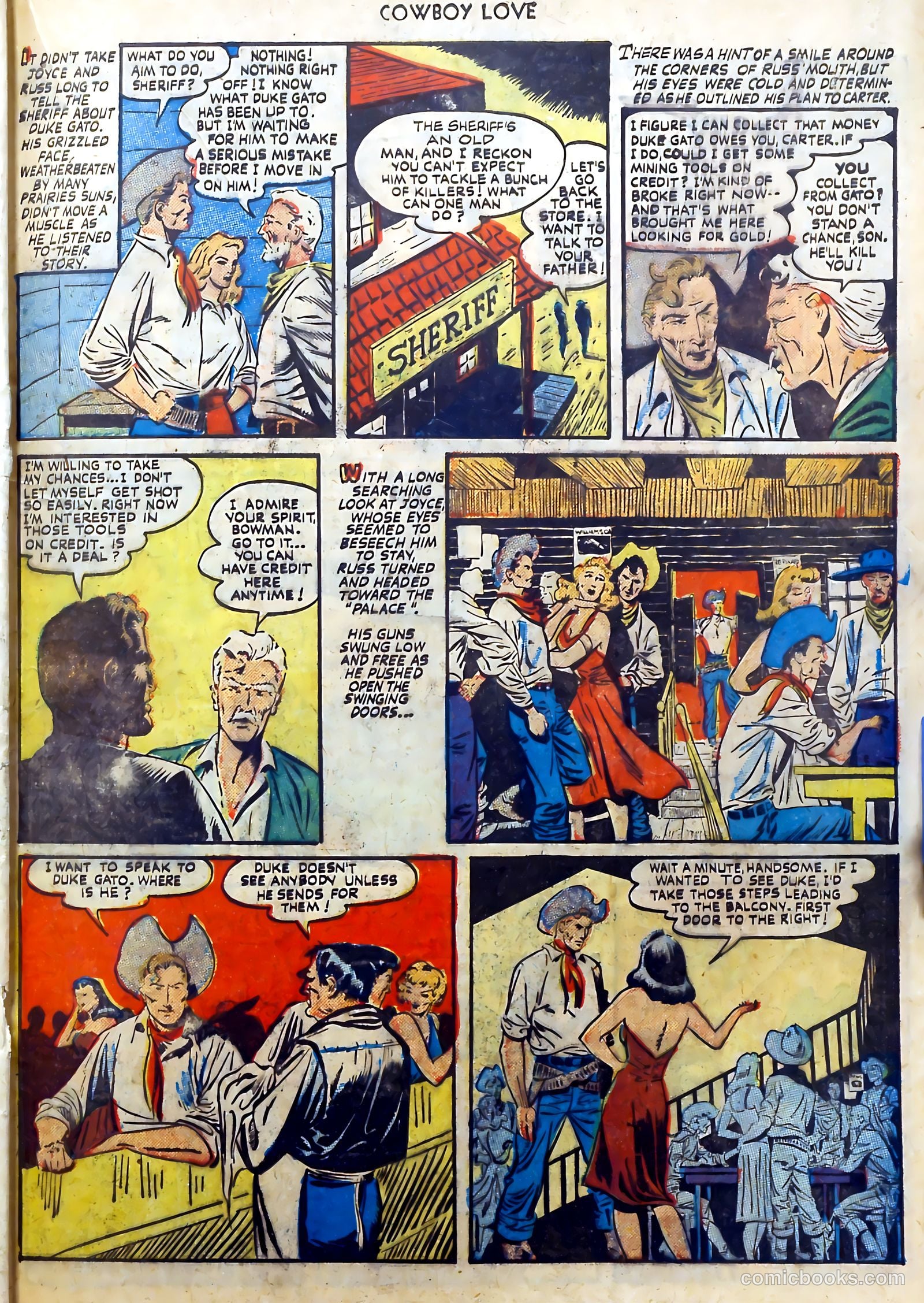 Cowboy Love #7 (1950) — page 31 of 52
