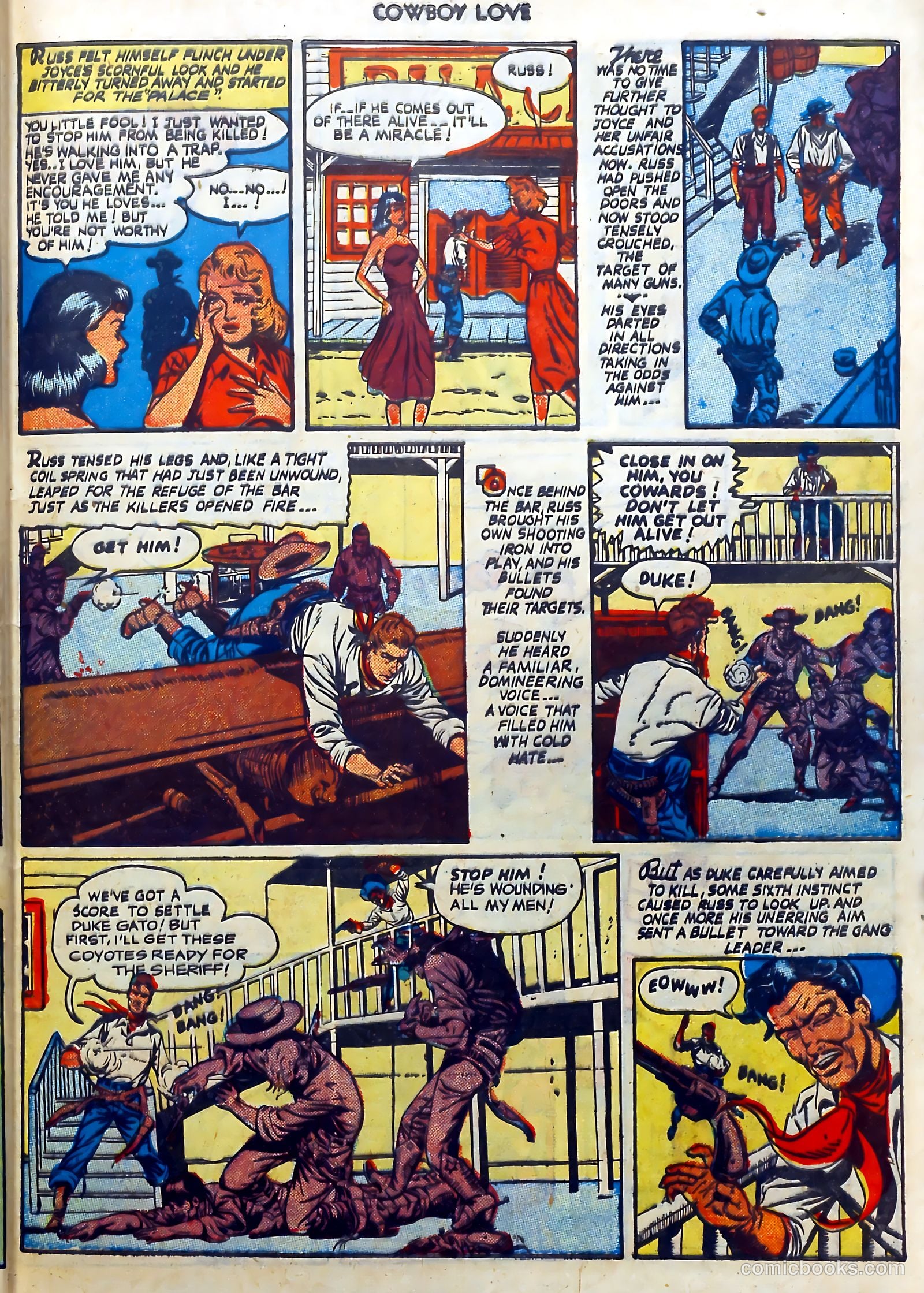 Cowboy Love #7 (1950) — page 37 of 52