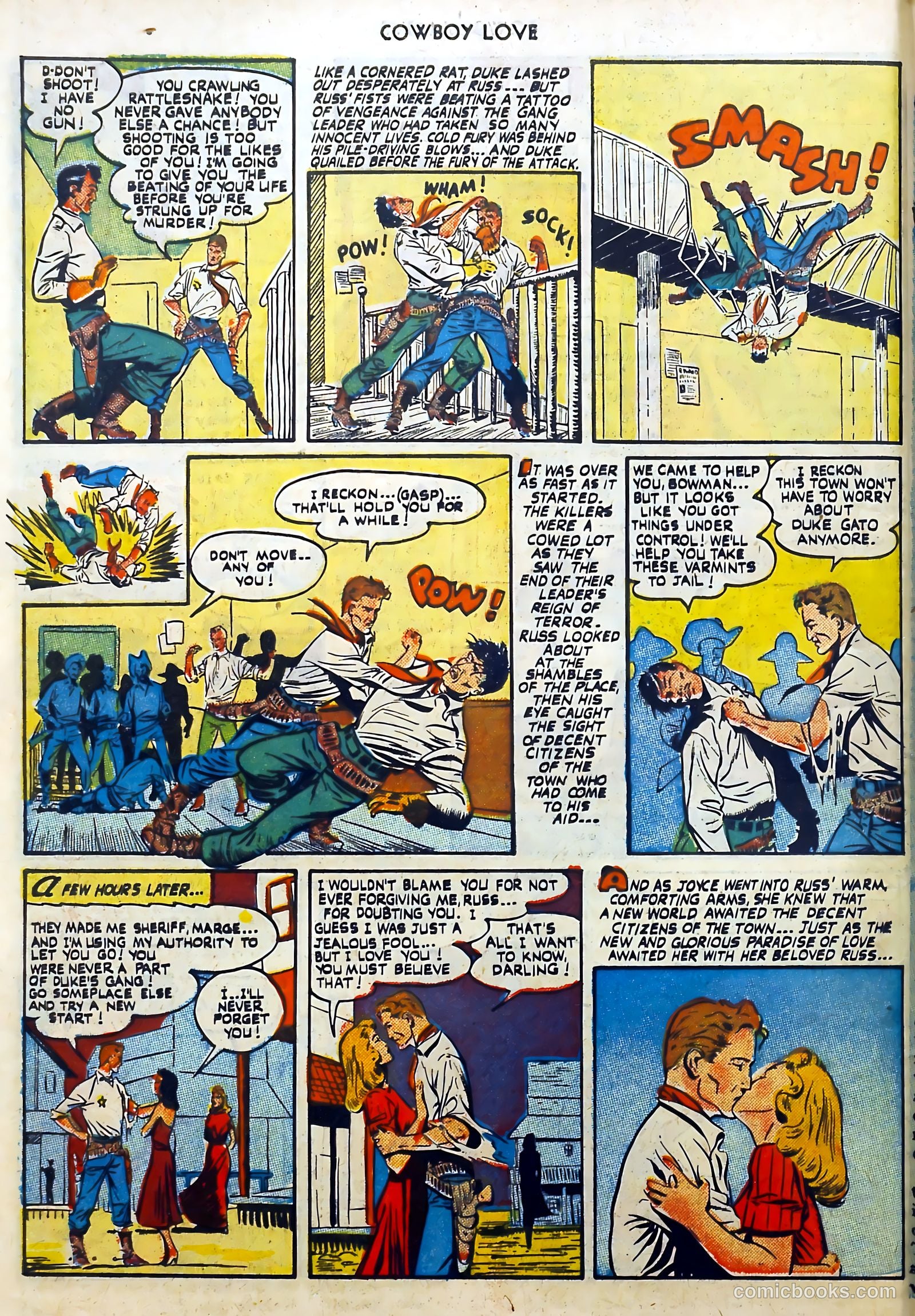 Cowboy Love #7 (1950) — page 38 of 52