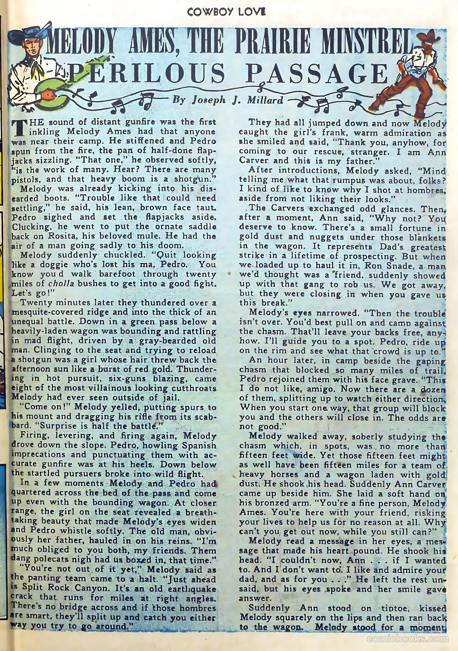 Cowboy Love #7 (1950) — page 39 of 52