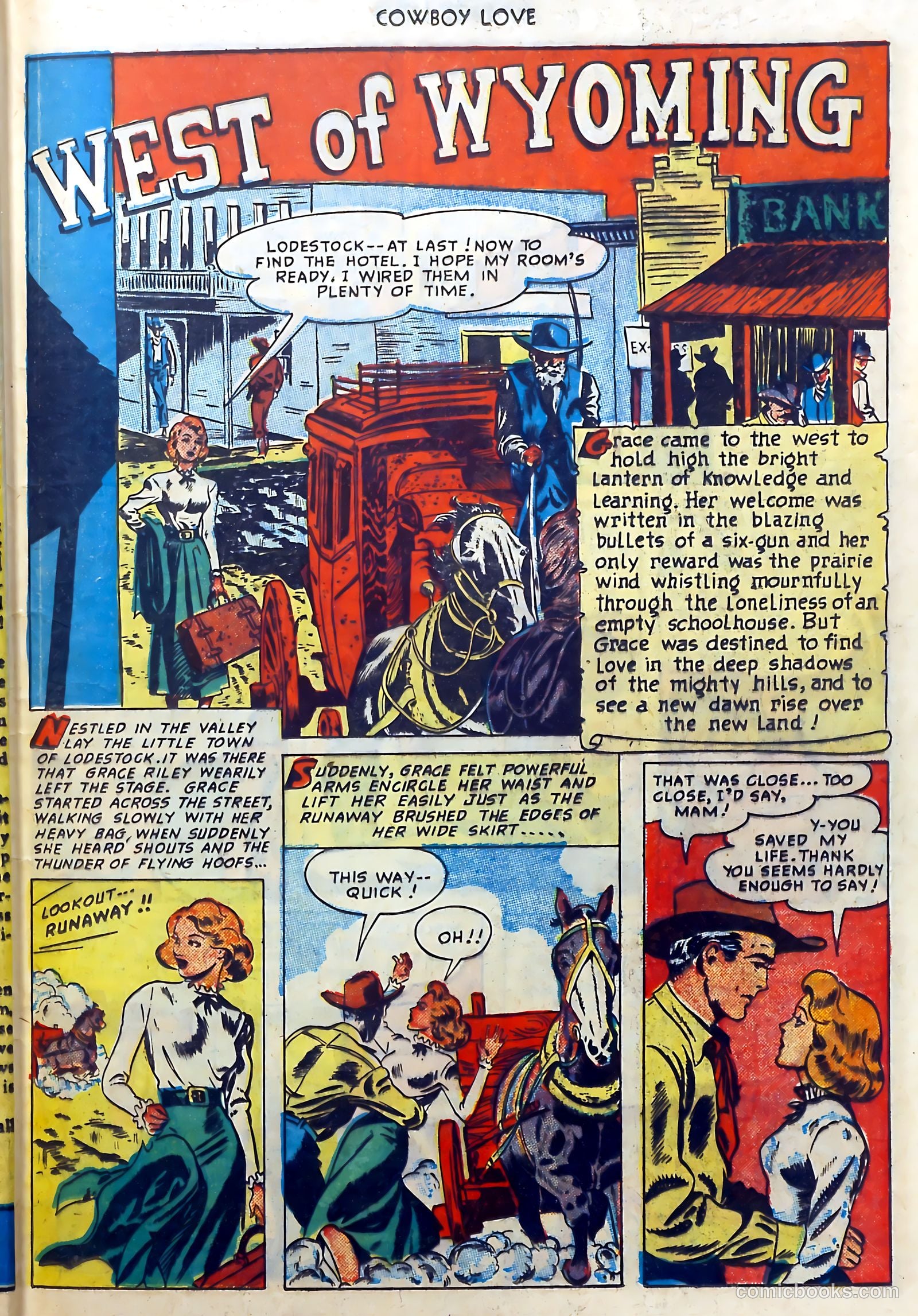 Cowboy Love #7 (1950) — page 41 of 52
