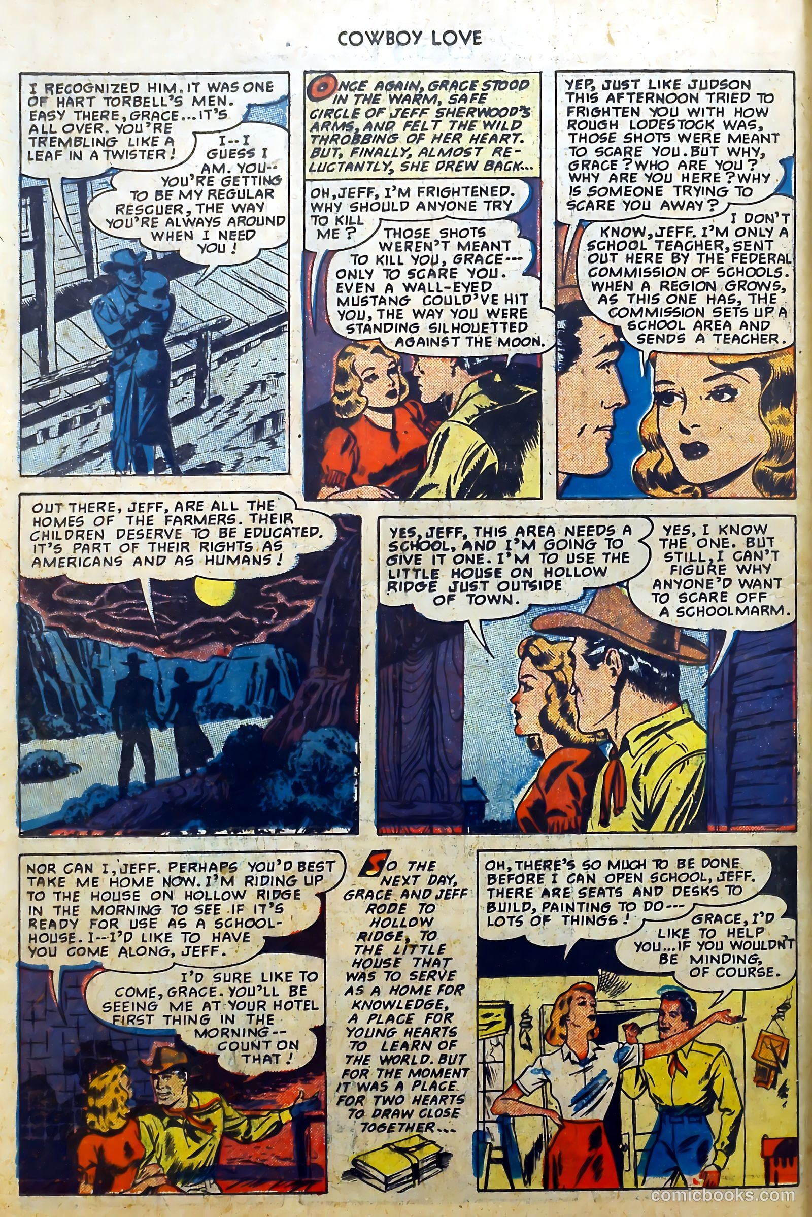 Cowboy Love #7 (1950) — page 44 of 52
