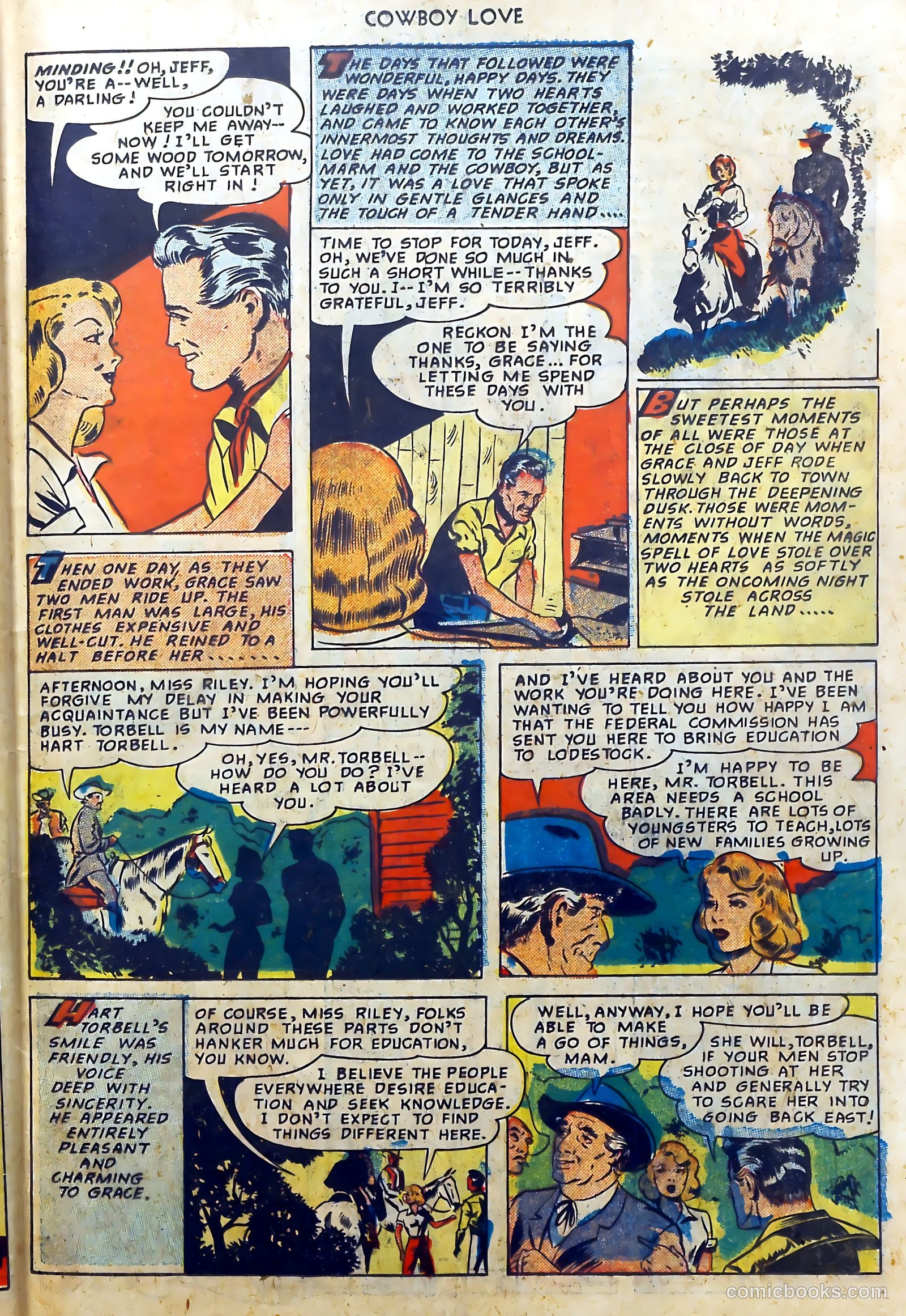 Cowboy Love #7 (1950) — page 45 of 52