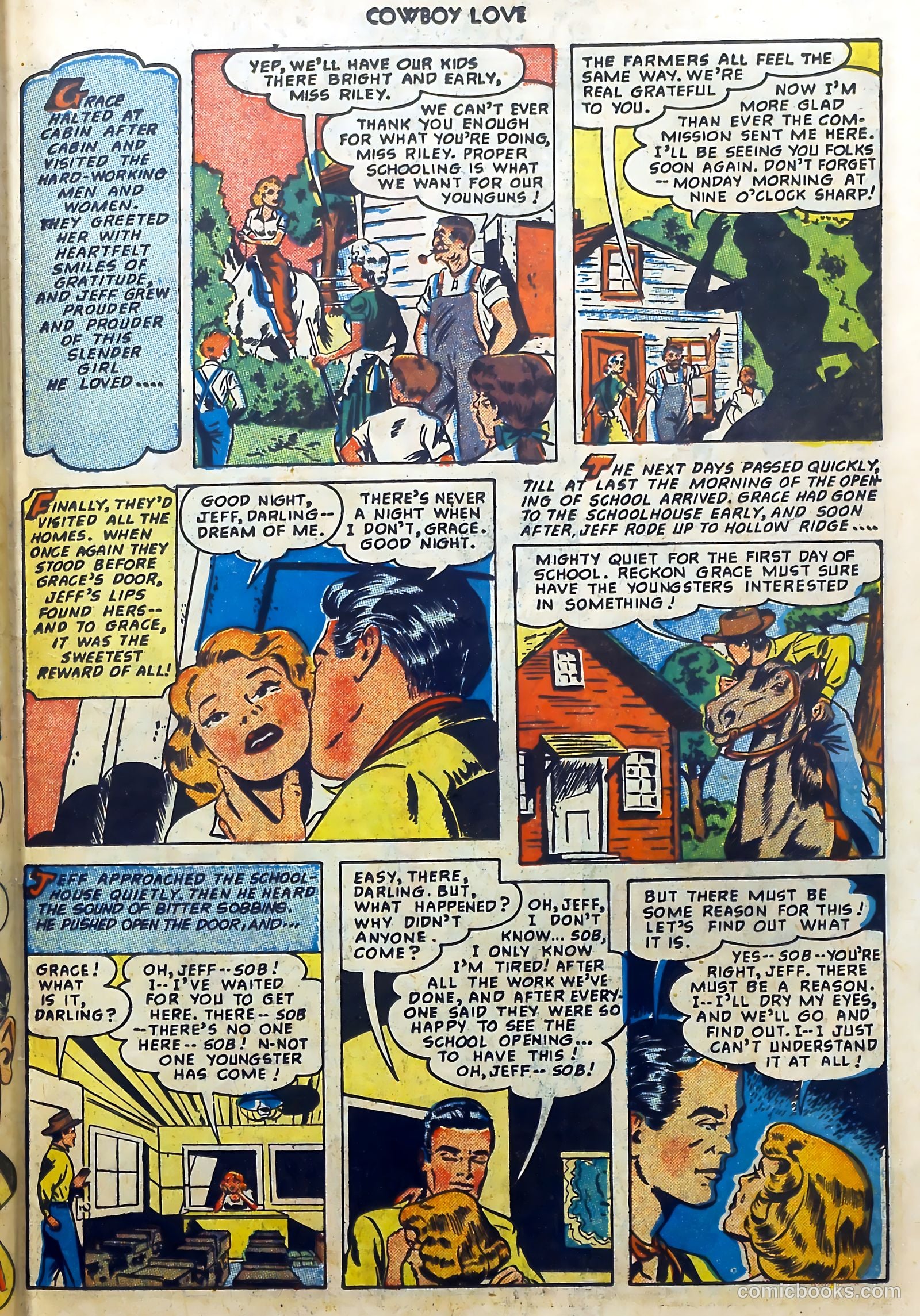 Cowboy Love #7 (1950) — page 47 of 52