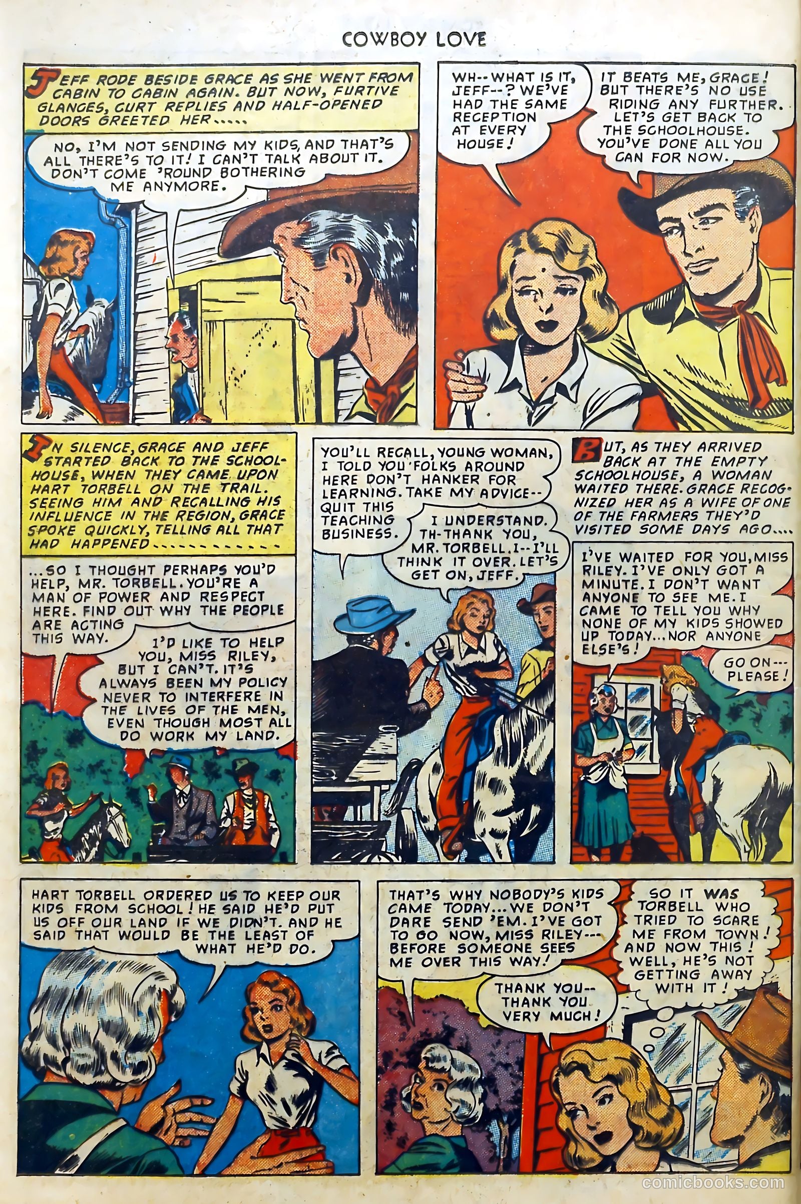 Cowboy Love #7 (1950) — page 48 of 52