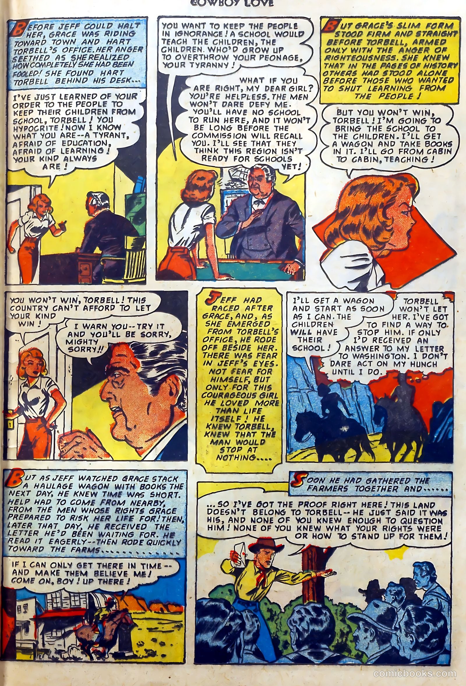 Cowboy Love #7 (1950) — page 49 of 52