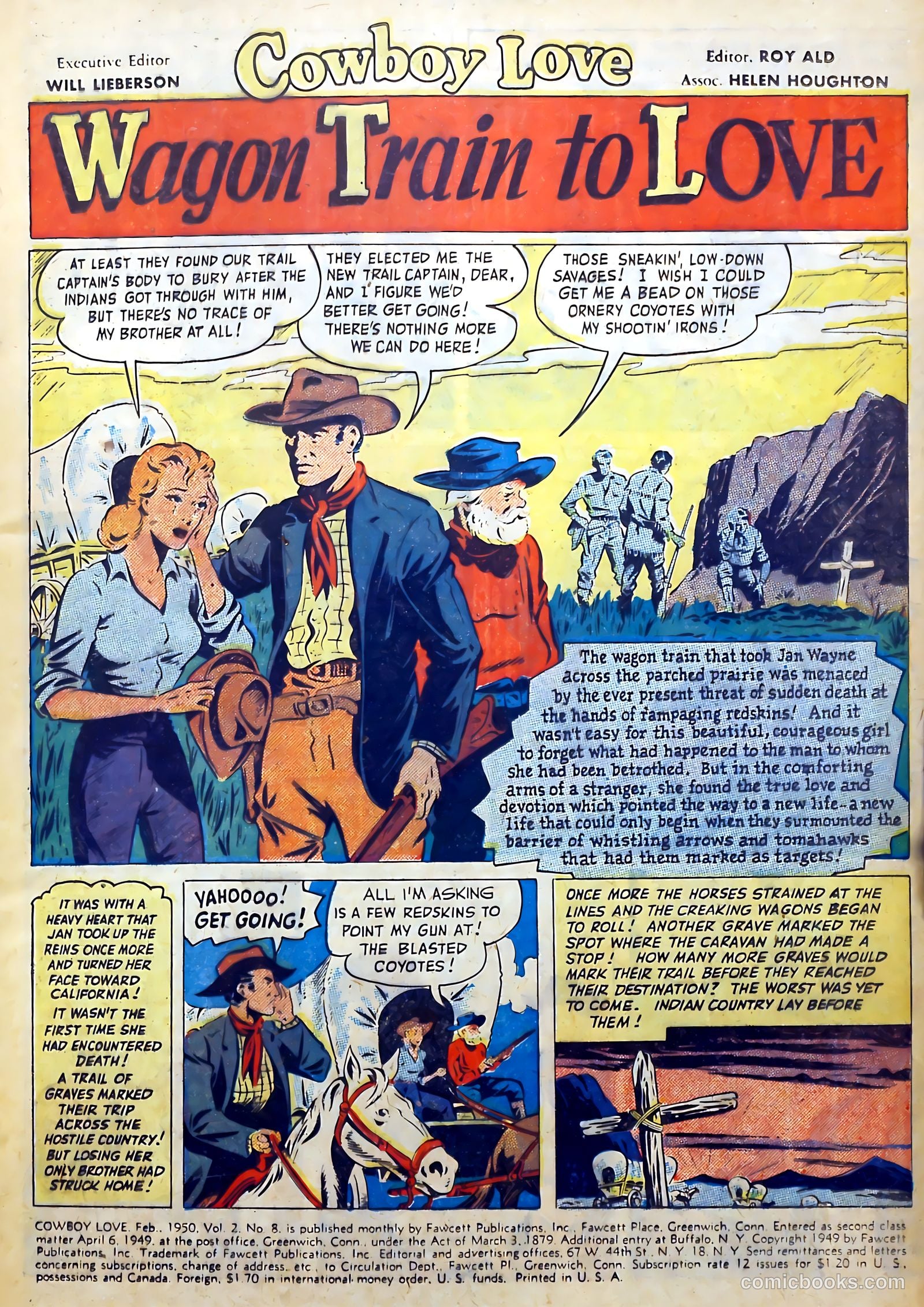 Cowboy Love #8 (1950) — page 3 of 36