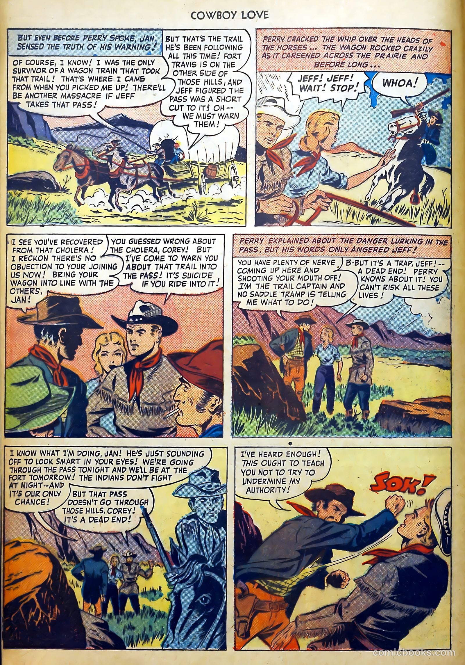 Cowboy Love #8 (1950) — page 8 of 36