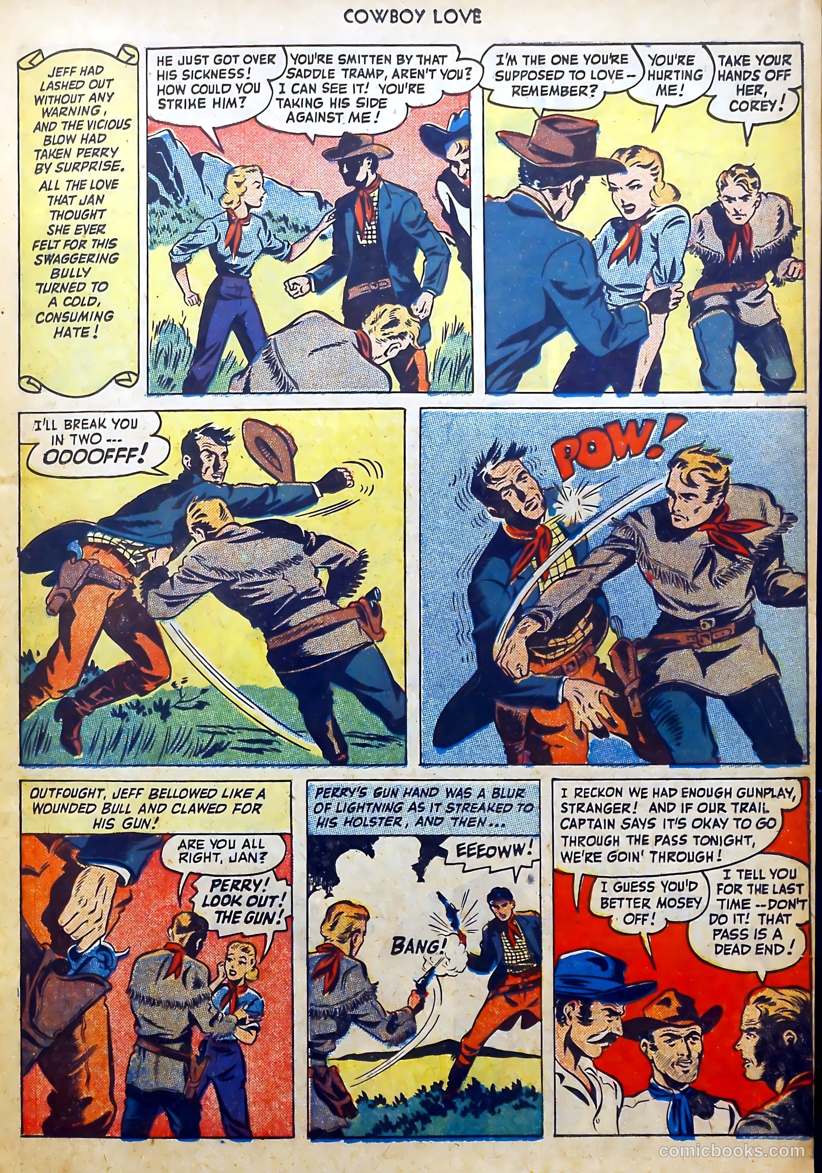 Cowboy Love #8 (1950) — page 9 of 36