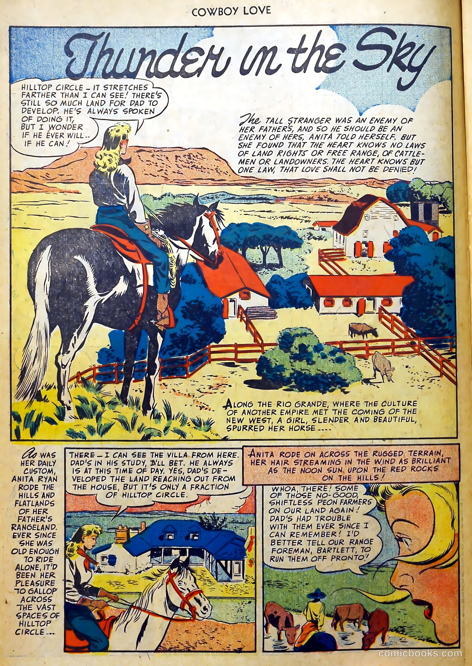 Cowboy Love #8 (1950) — page 14 of 36