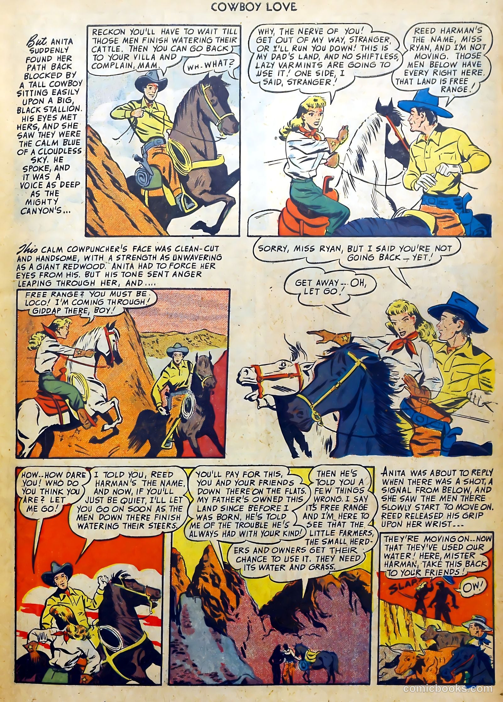 Cowboy Love #8 (1950) — page 15 of 36