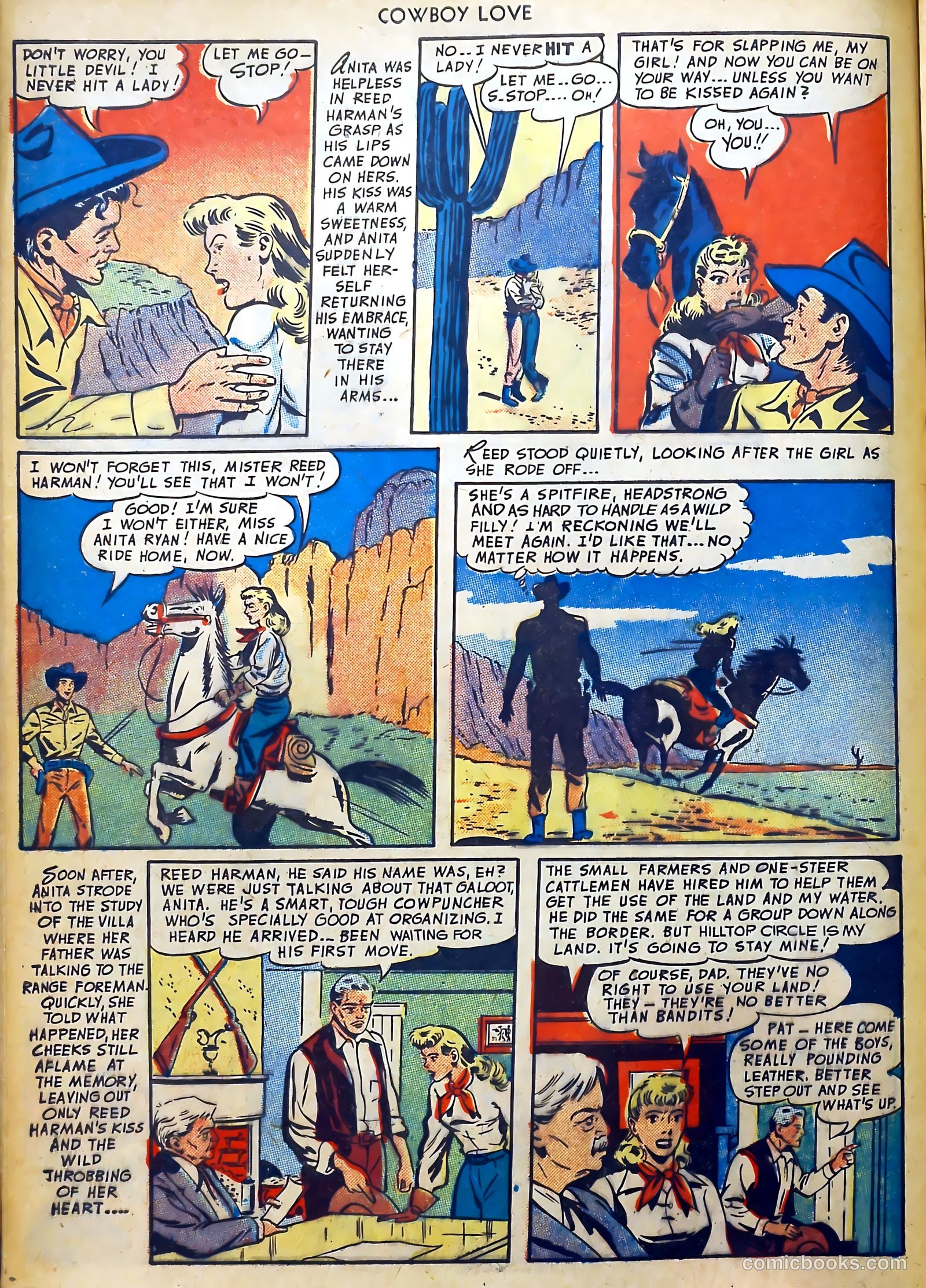 Cowboy Love #8 (1950) — page 16 of 36