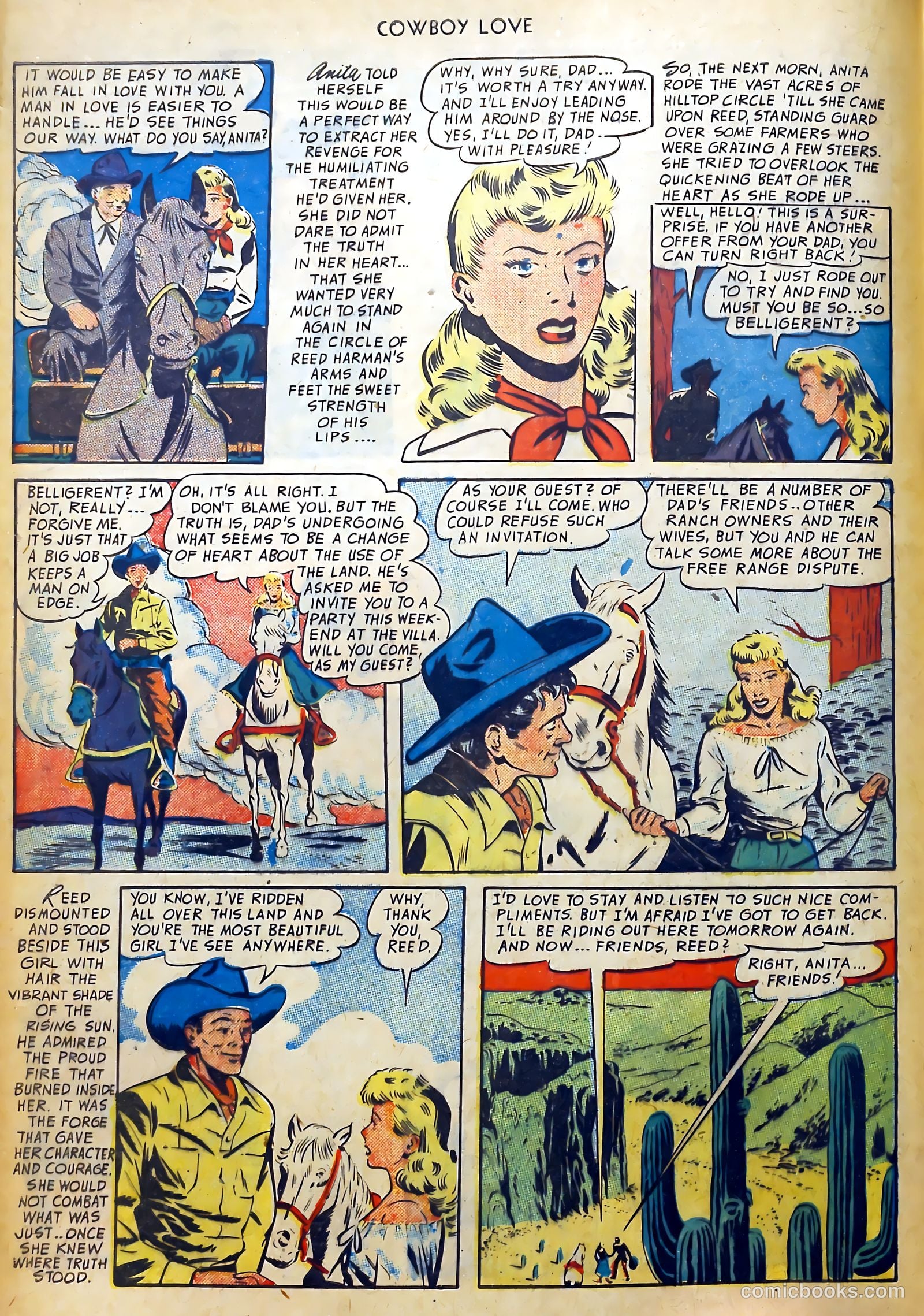 Cowboy Love #8 (1950) — page 18 of 36