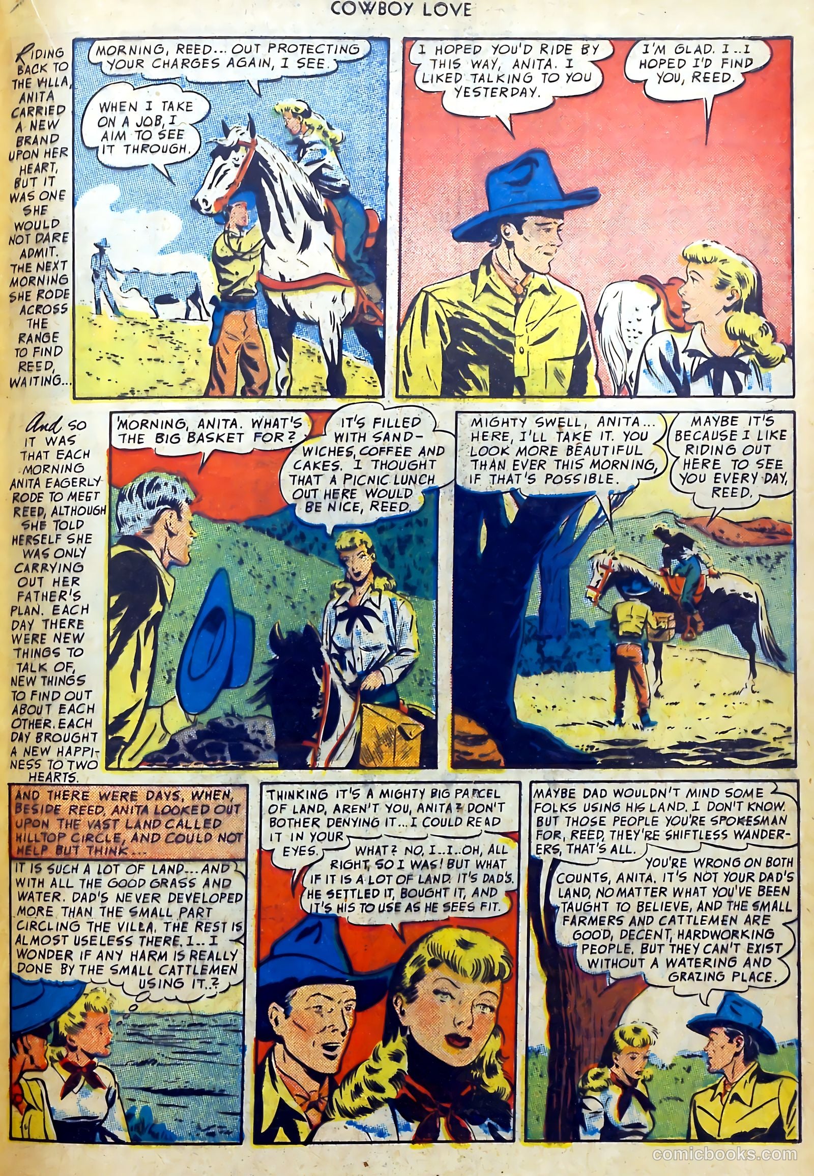 Cowboy Love #8 (1950) — page 19 of 36