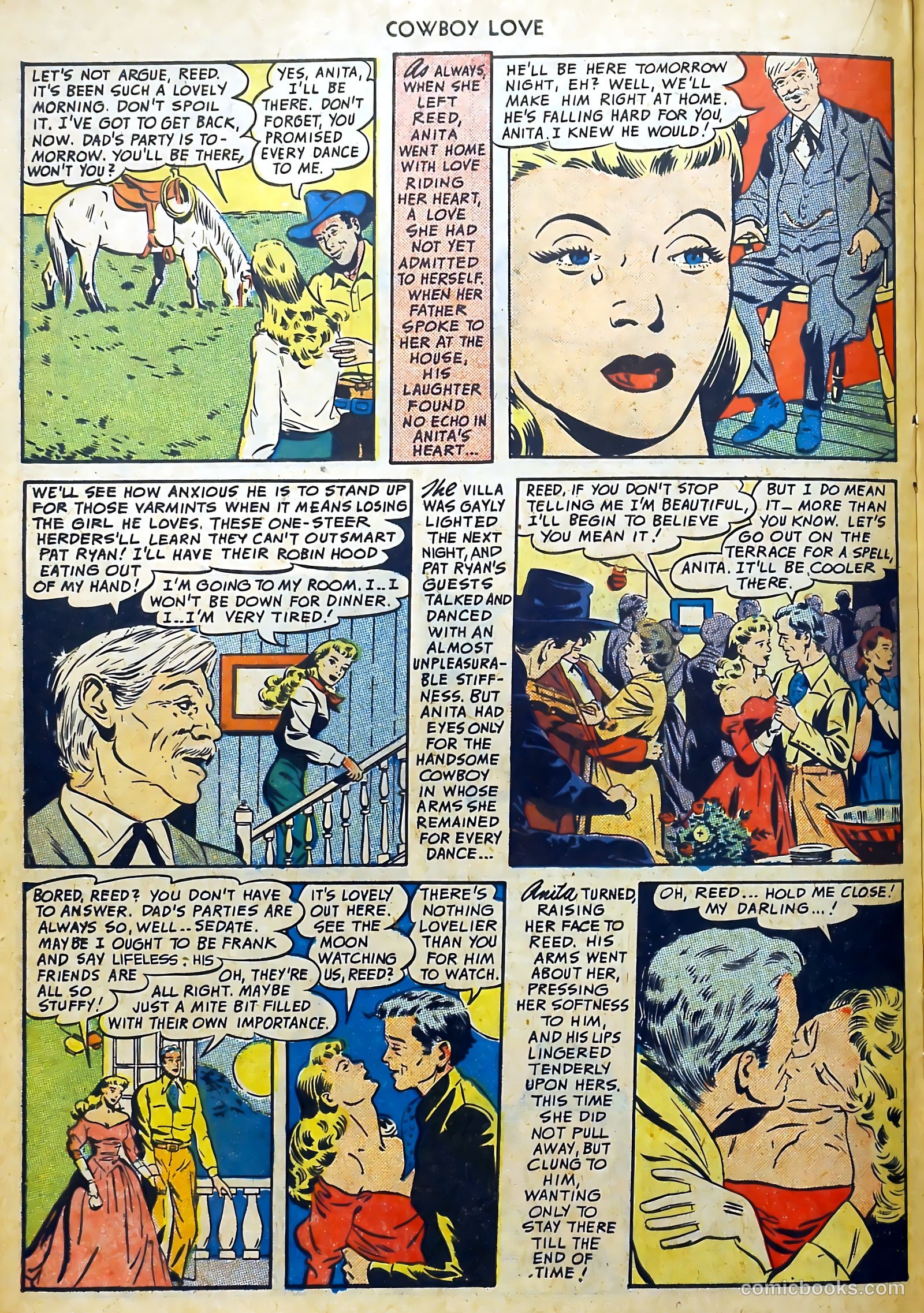 Cowboy Love #8 (1950) — page 20 of 36