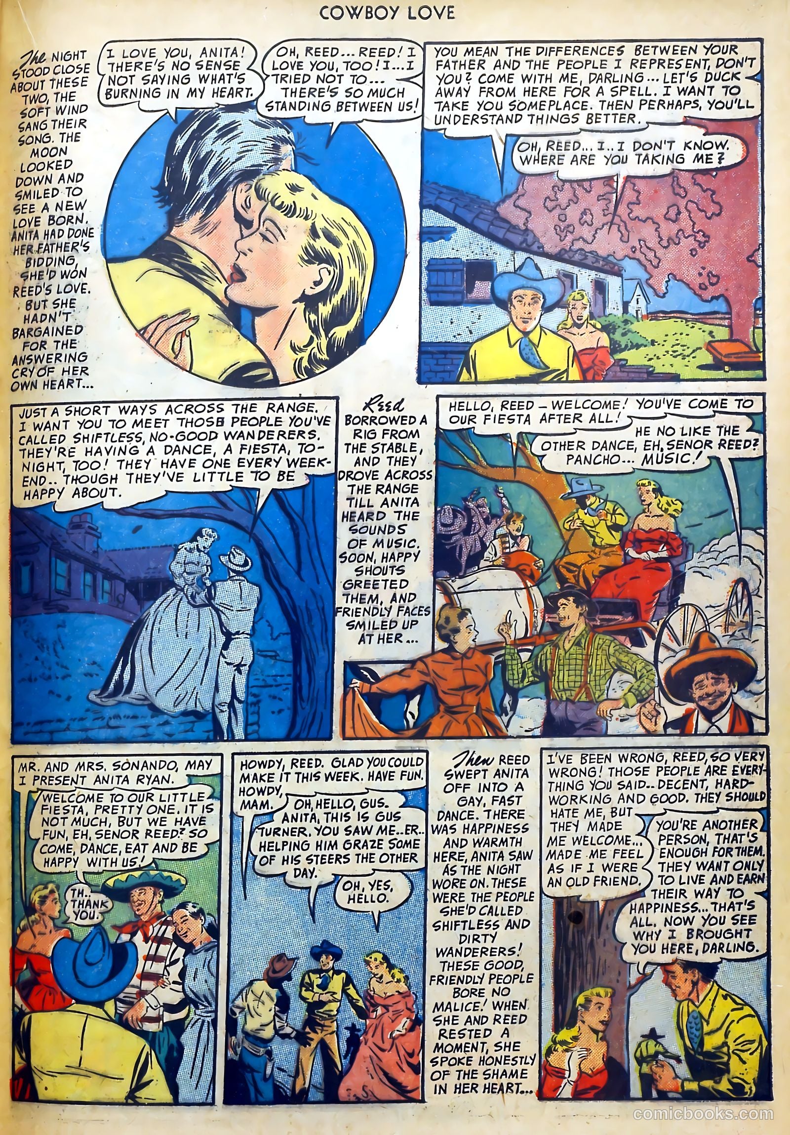 Cowboy Love #8 (1950) — page 21 of 36
