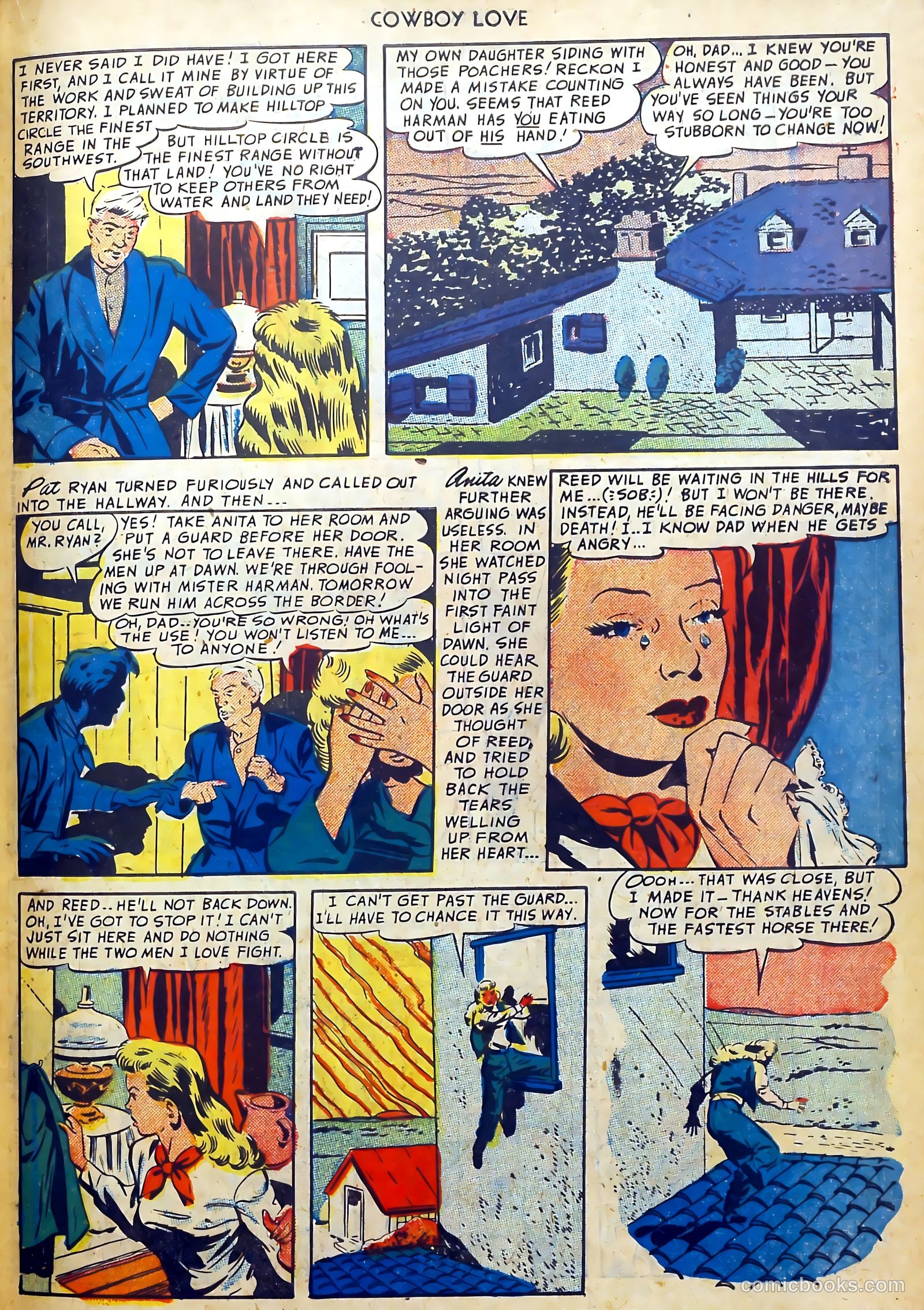 Cowboy Love #8 (1950) — page 23 of 36