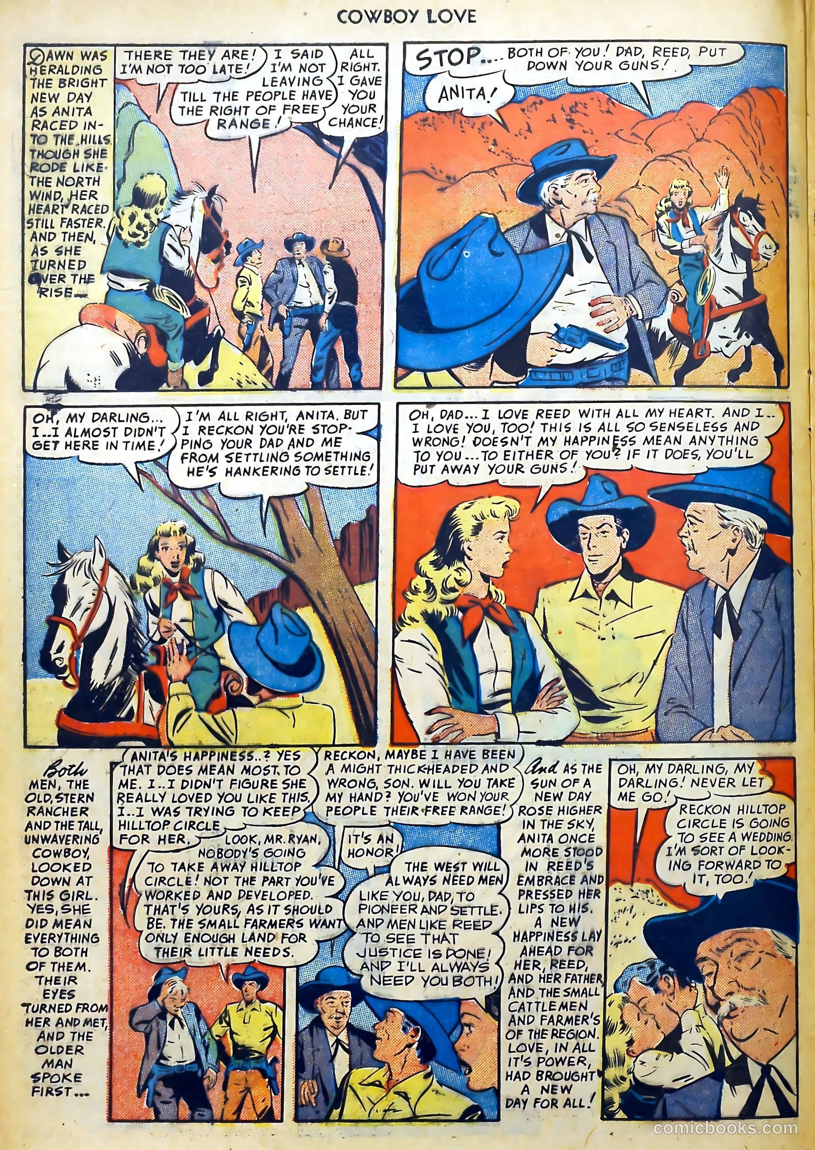 Cowboy Love #8 (1950) — page 24 of 36
